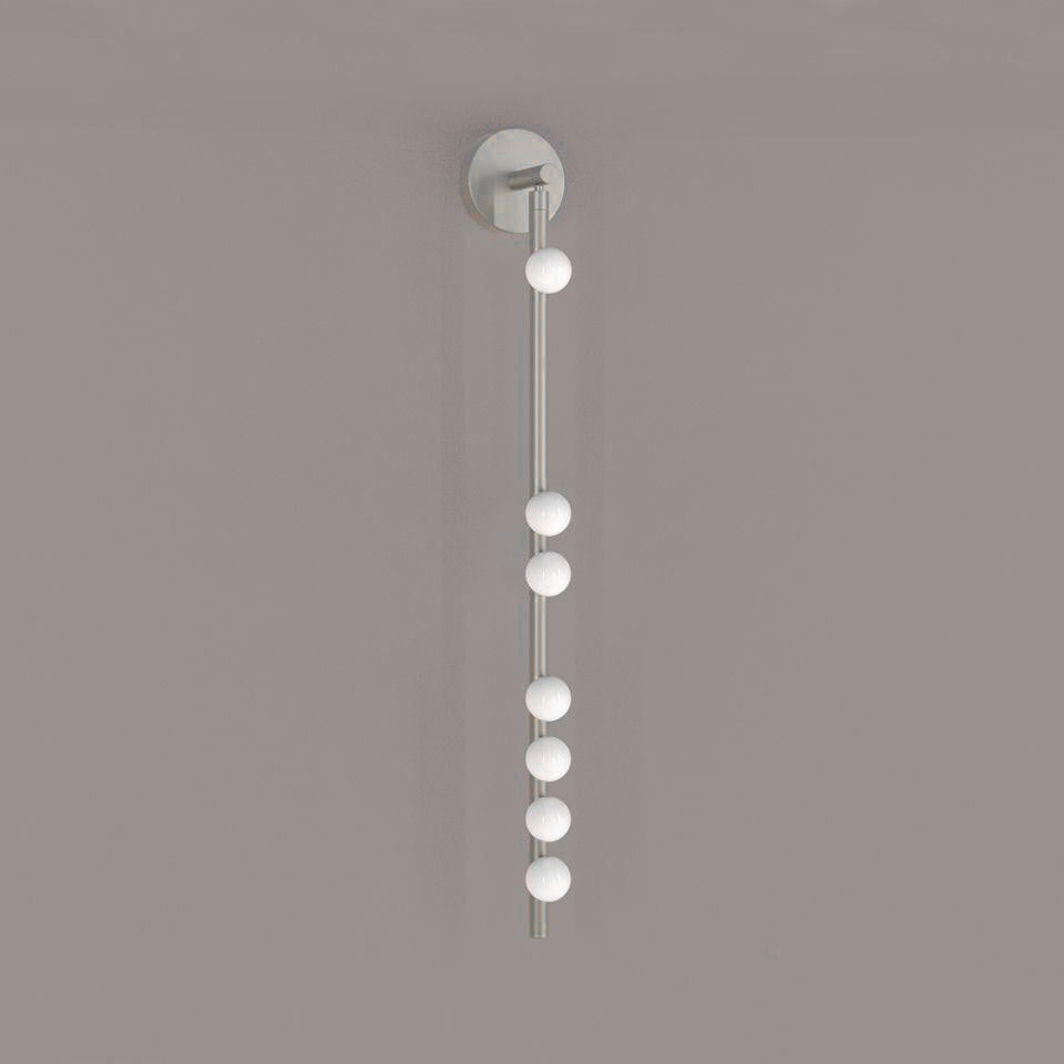 Brass Glass Tube Plug-in Wall Lamp - Blowlighting