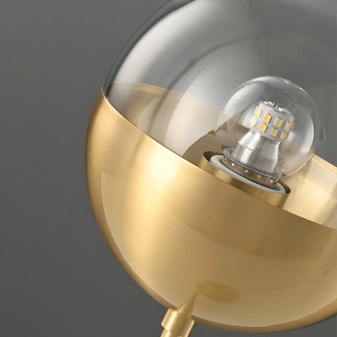 Sutton Modern Metal Table Lamp - Blowlighting