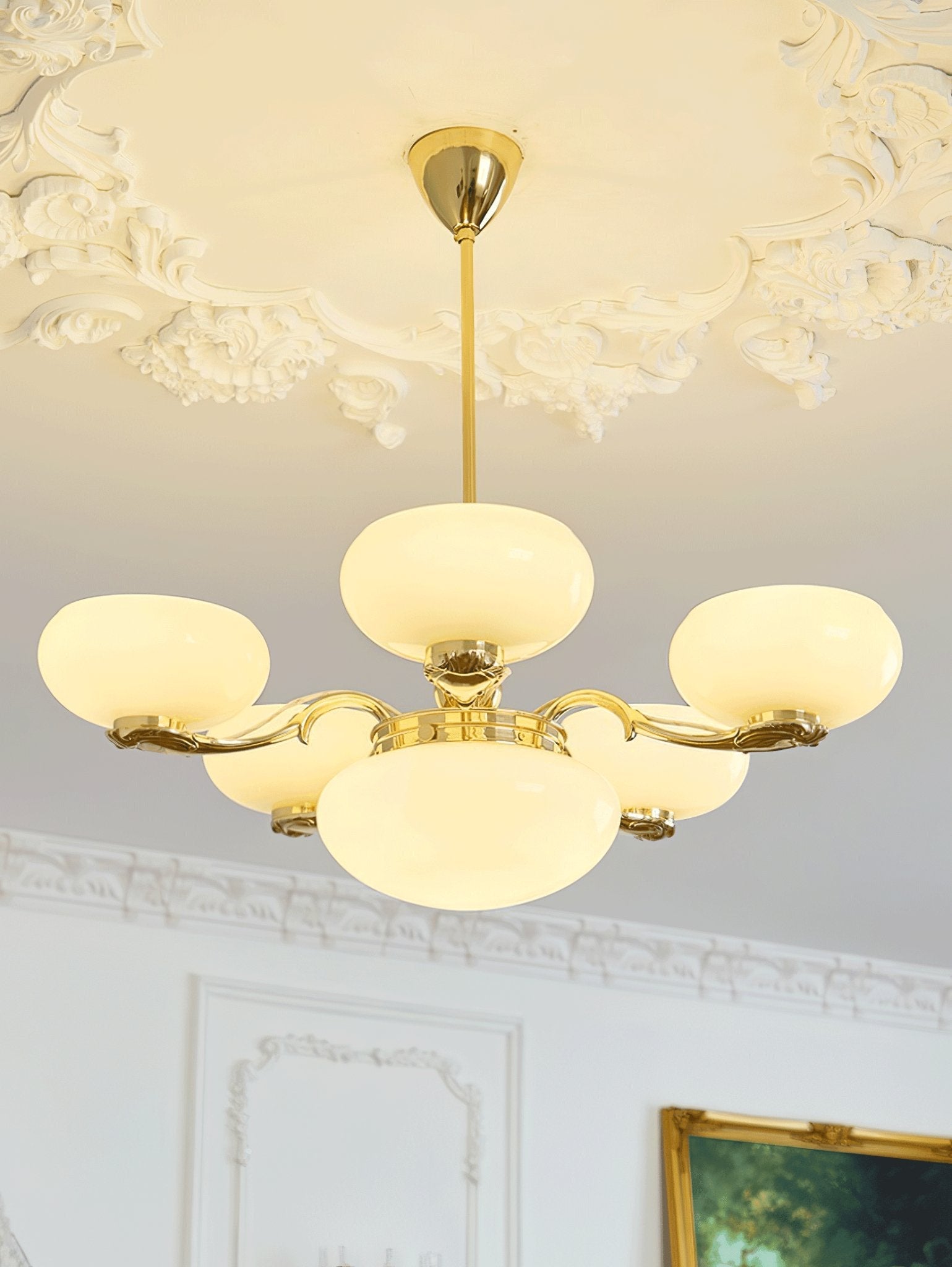Ethan Luxury Glass Chandelier - Blowlighting