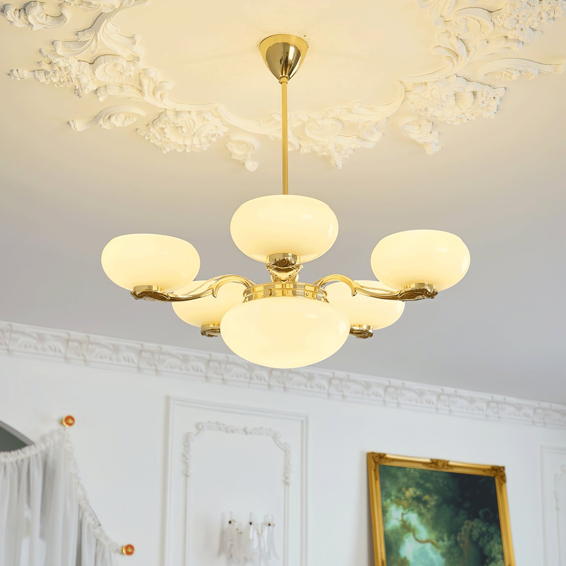 Ethan Luxury Glass Chandelier - Blowlighting