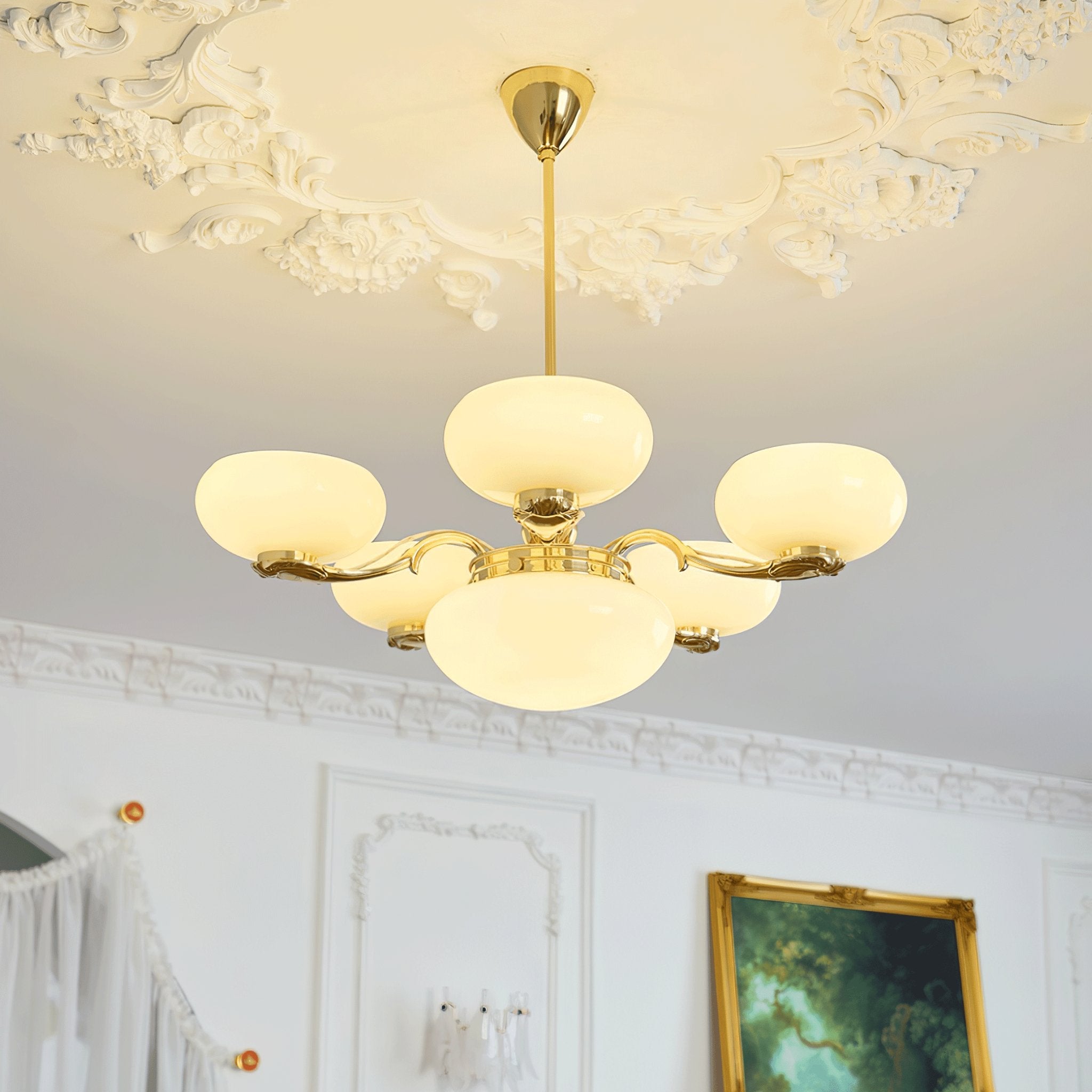 Ethan Luxury Glass Chandelier - Blowlighting