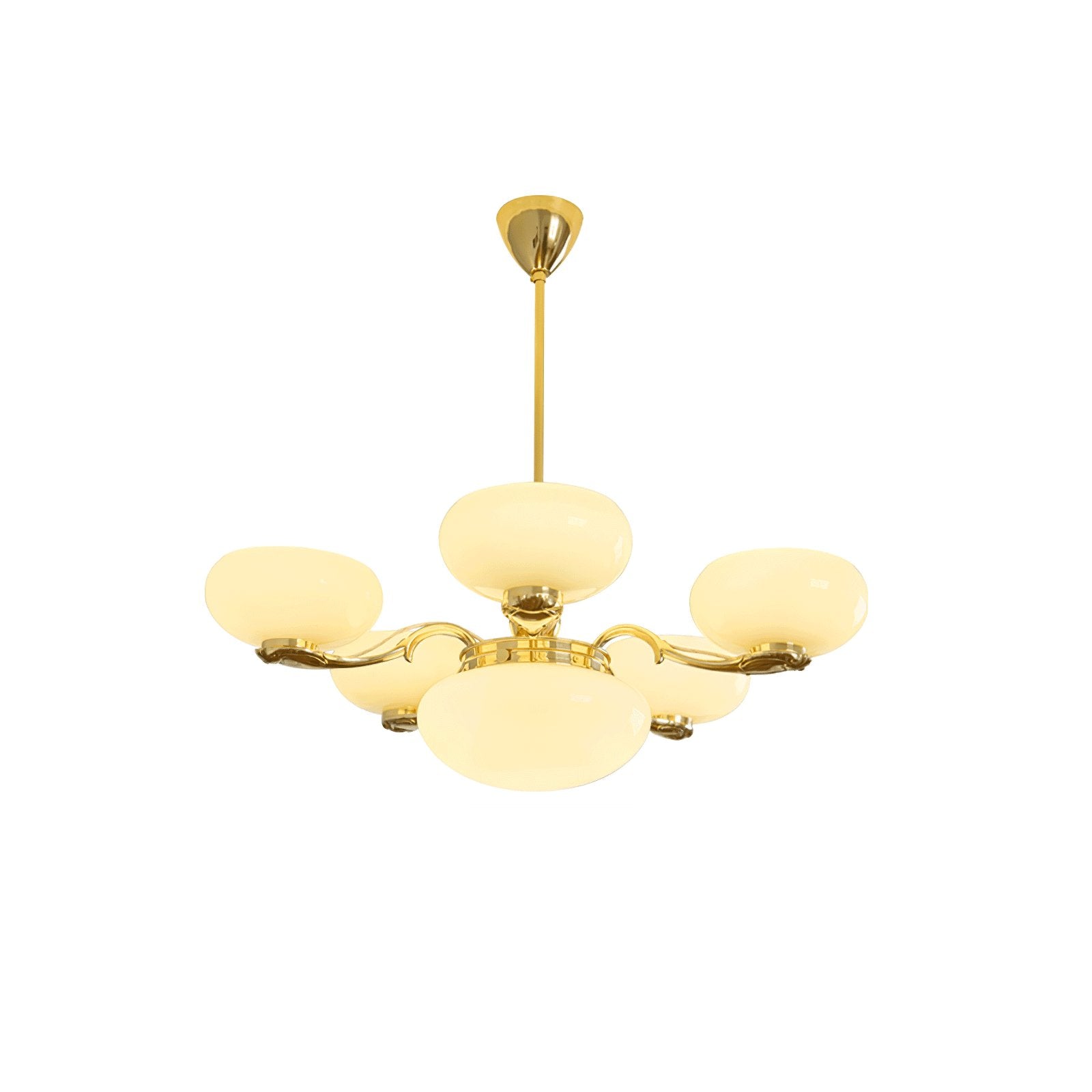 Ethan Luxury Glass Chandelier - Blowlighting