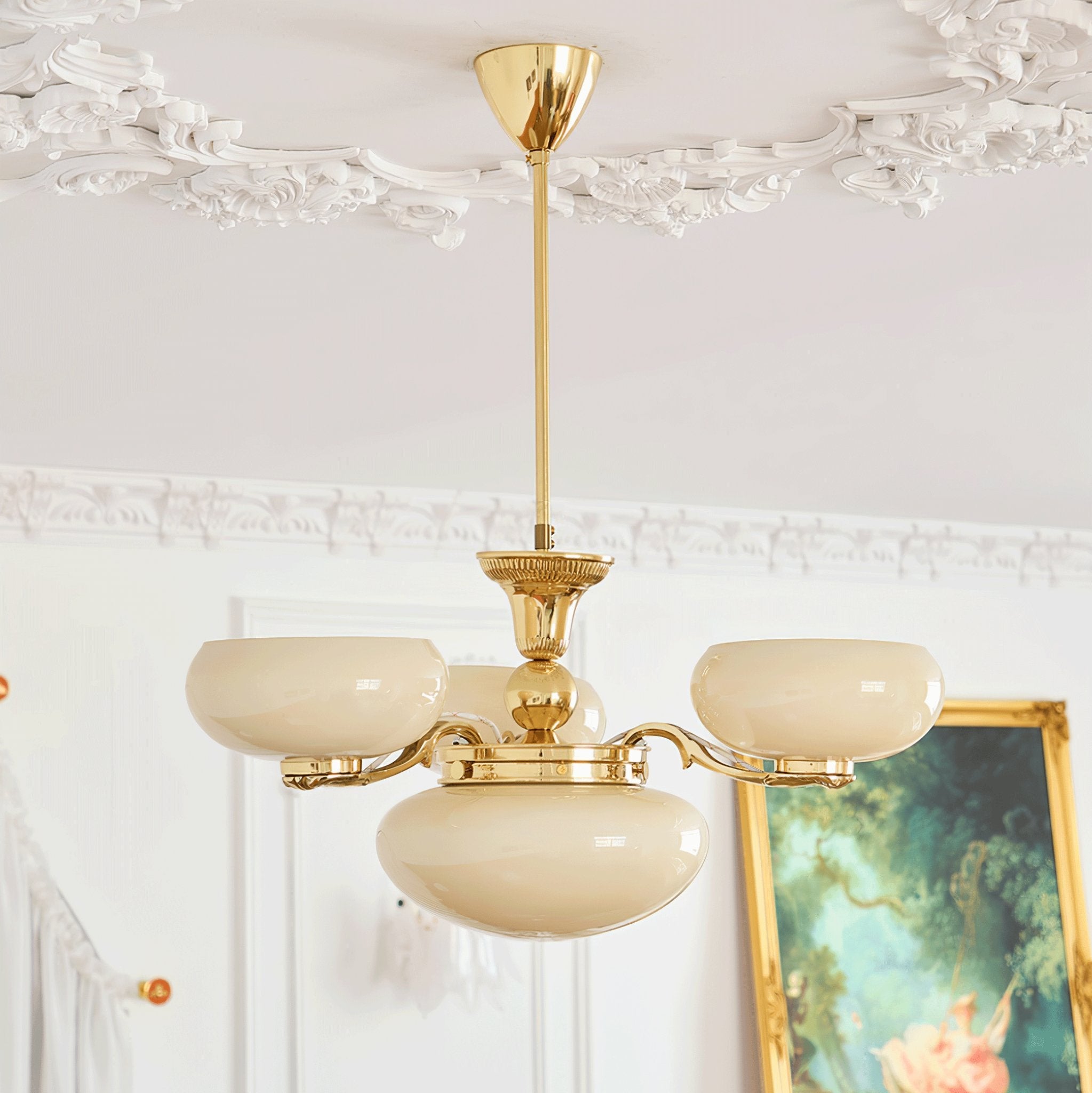Ethan Luxury Glass Chandelier - Blowlighting