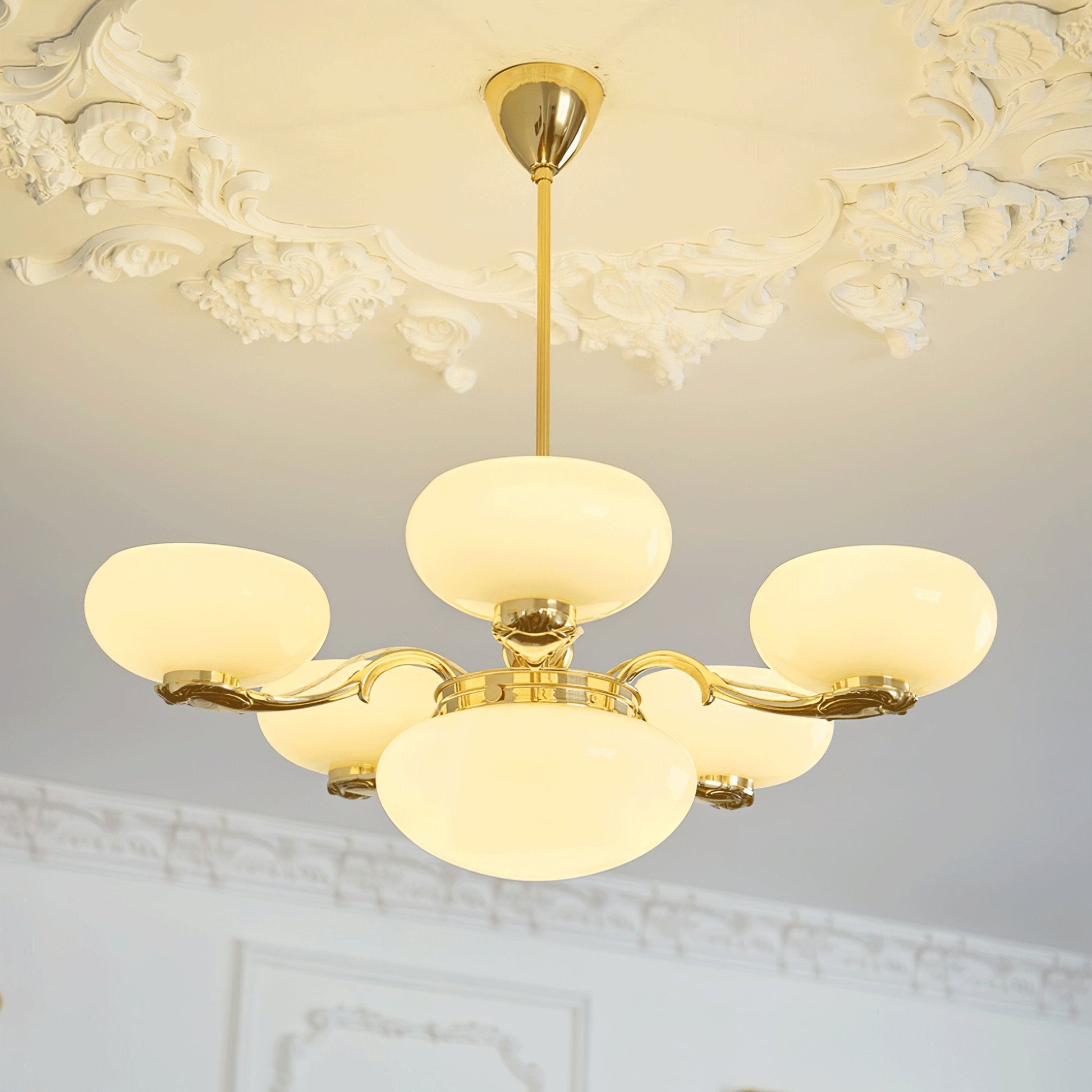 Ethan Luxury Glass Chandelier - Blowlighting