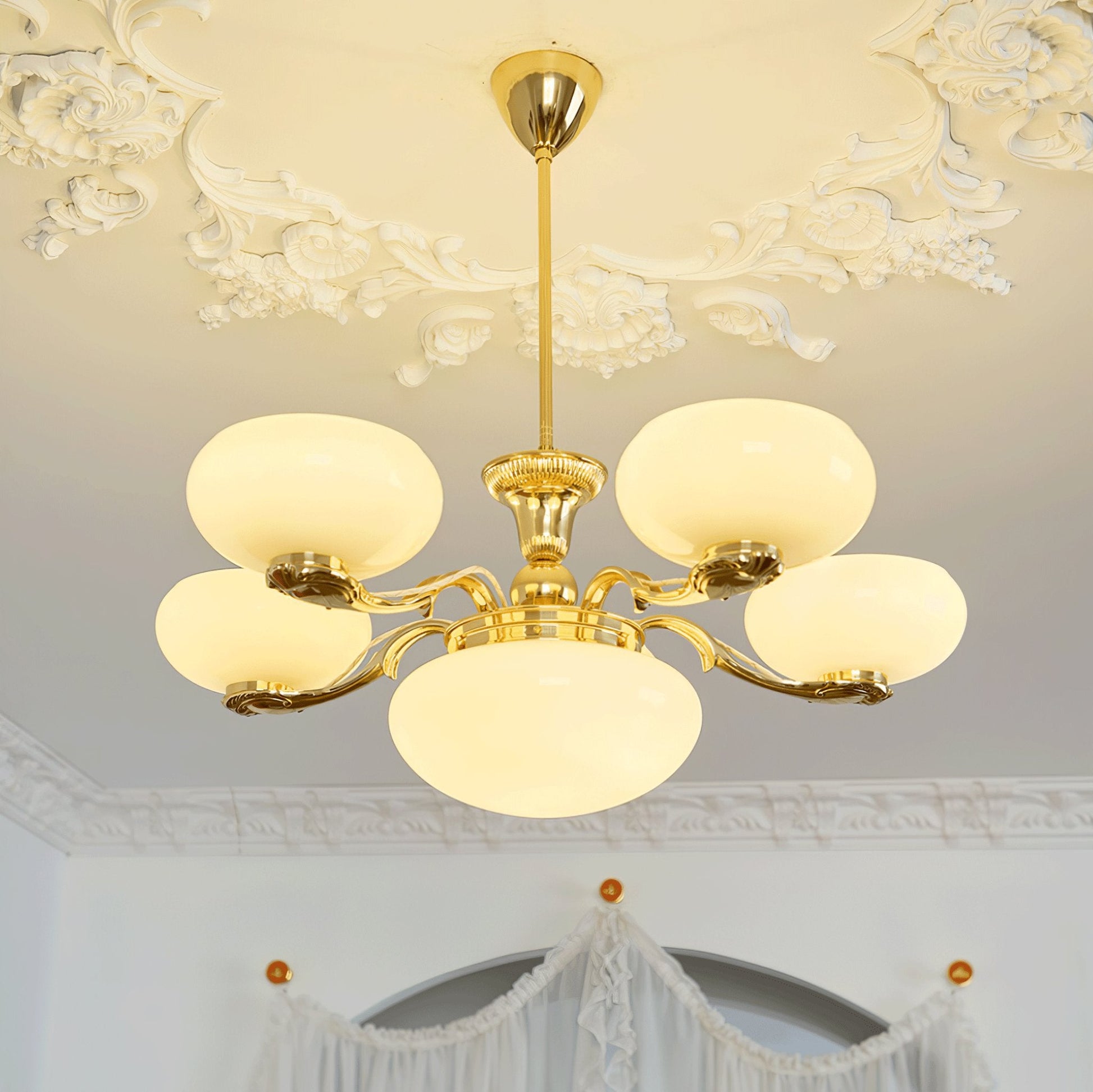 Ethan Luxury Glass Chandelier - Blowlighting