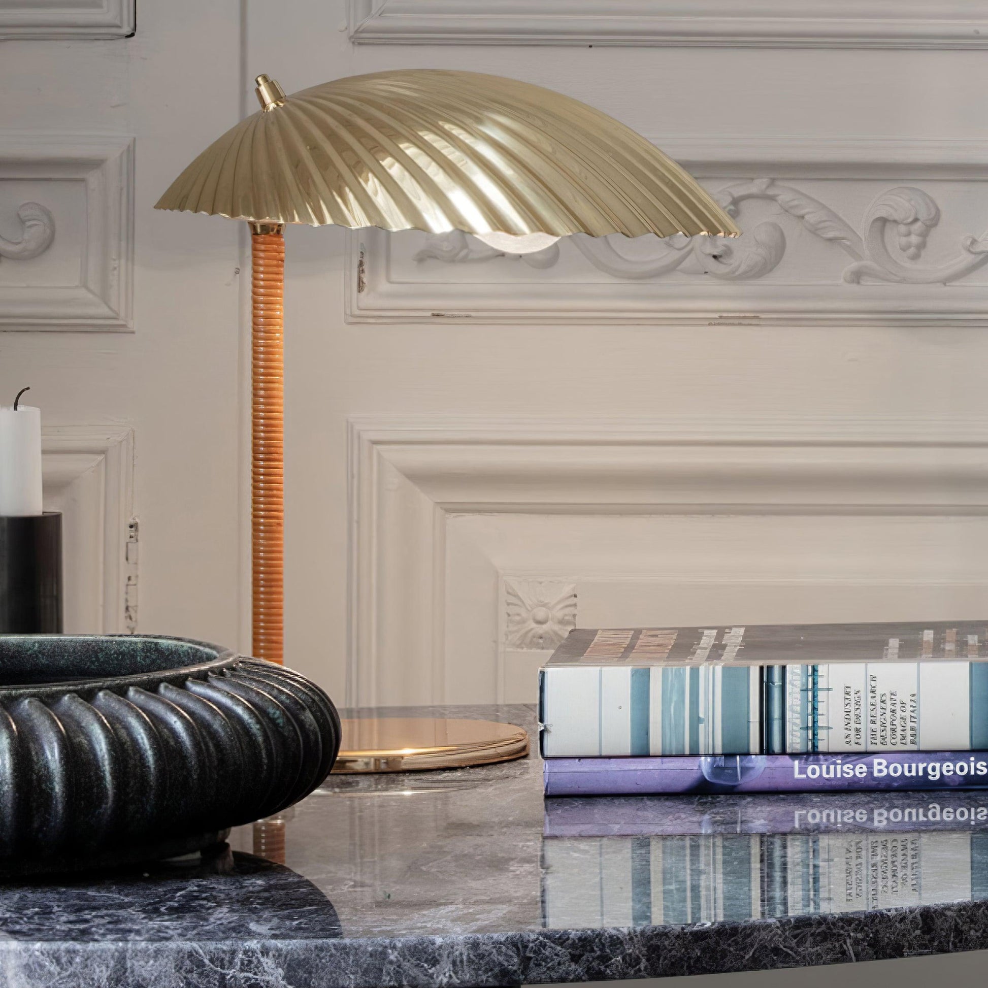 Brass Shell Table Lamp - Blowlighting