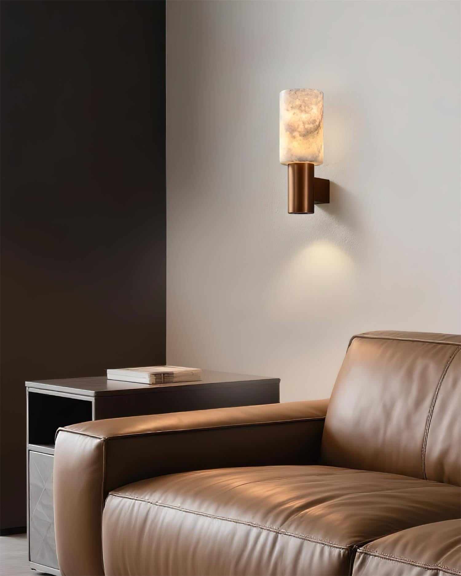 Bravura Contemporary Stone Wall Light