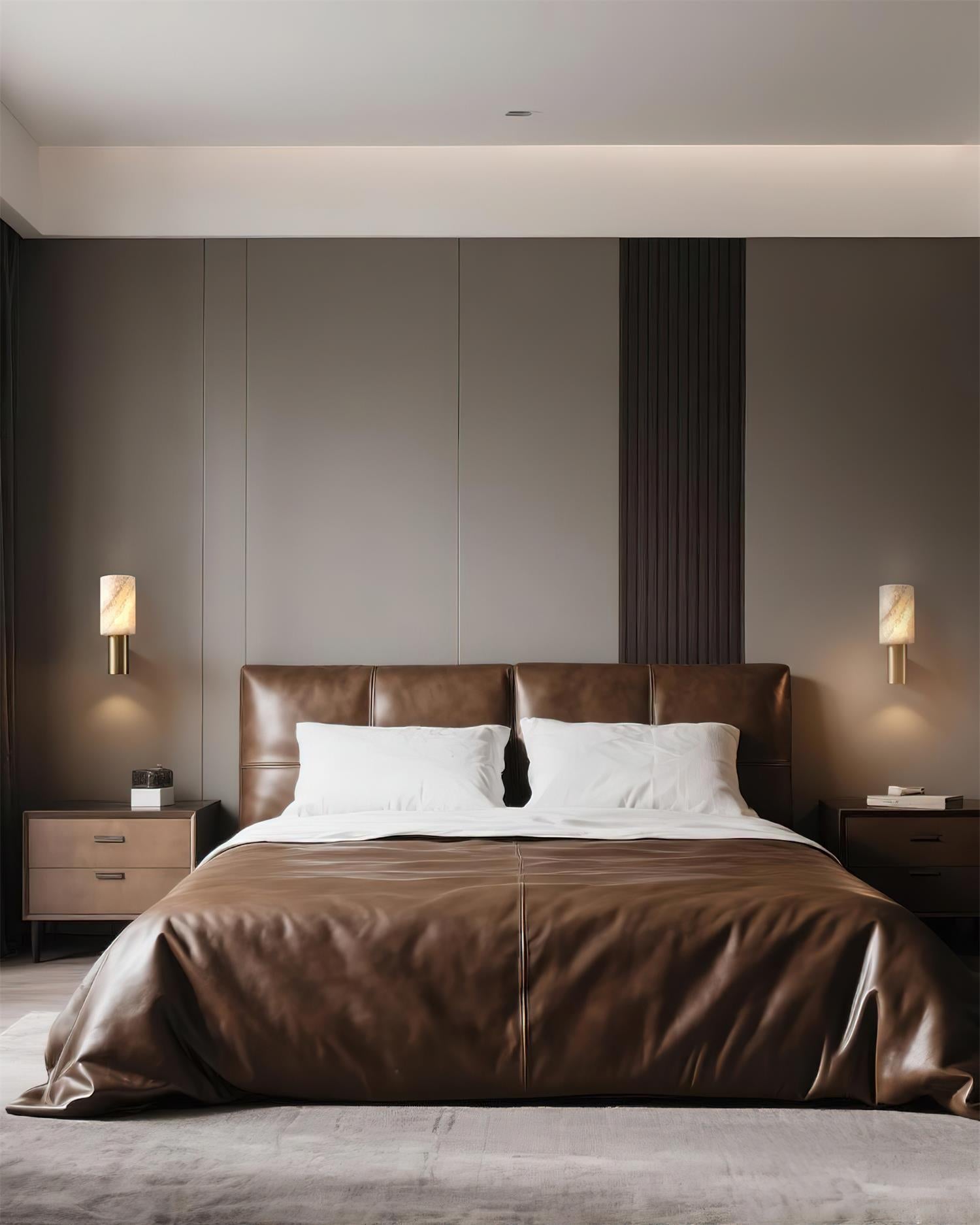 Bravura Contemporary Stone Wall Light
