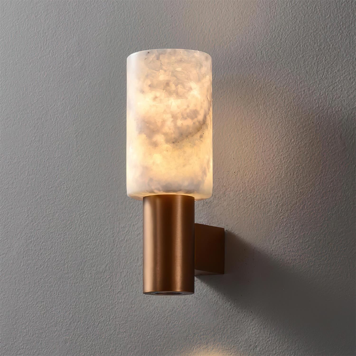 Bravura Contemporary Stone Wall Light