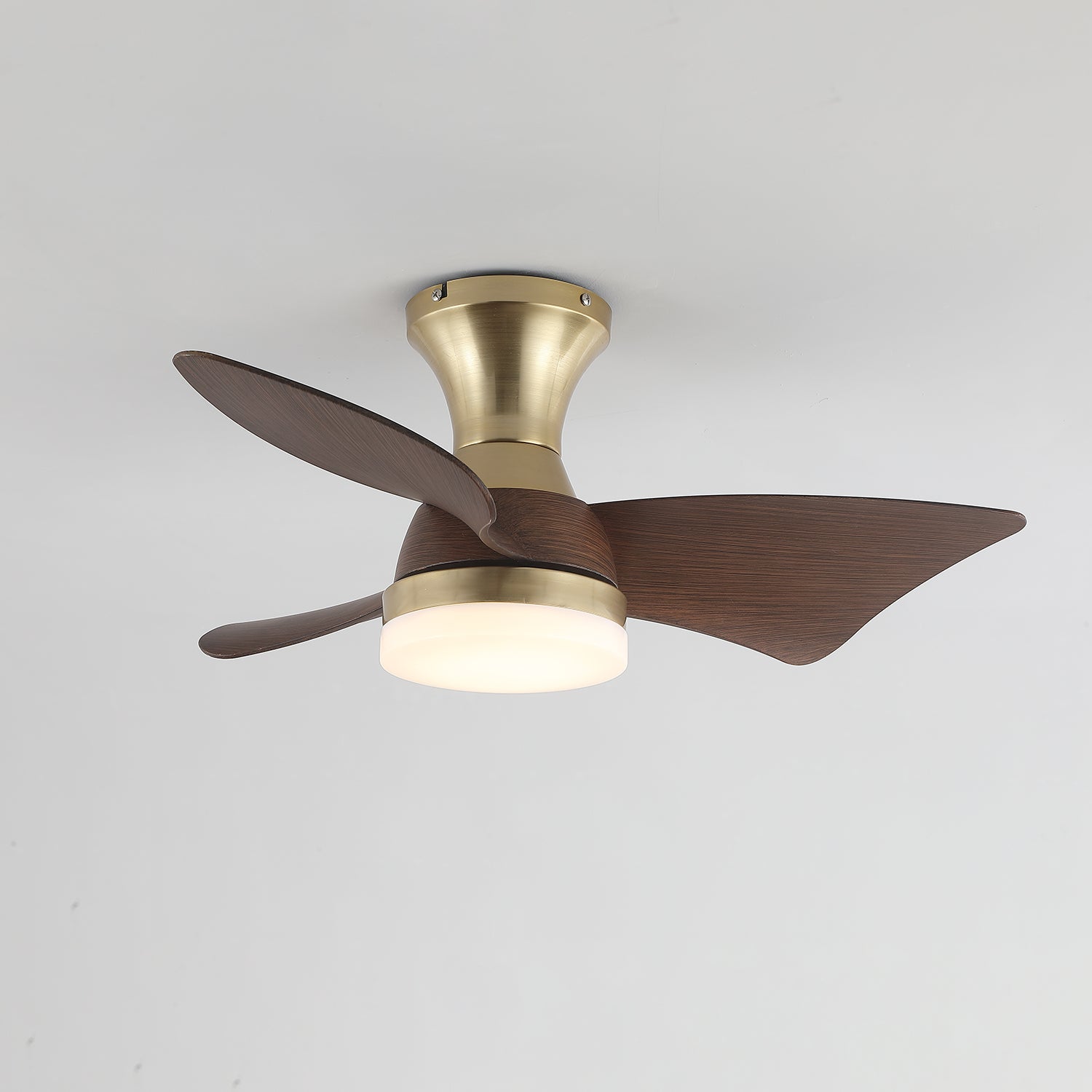 Aureon Modern Wood Ceiling Fan Light - Blowlighting