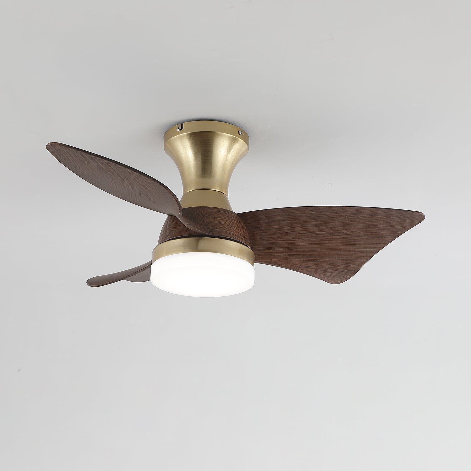 Aureon Modern Wood Ceiling Fan Light - Blowlighting