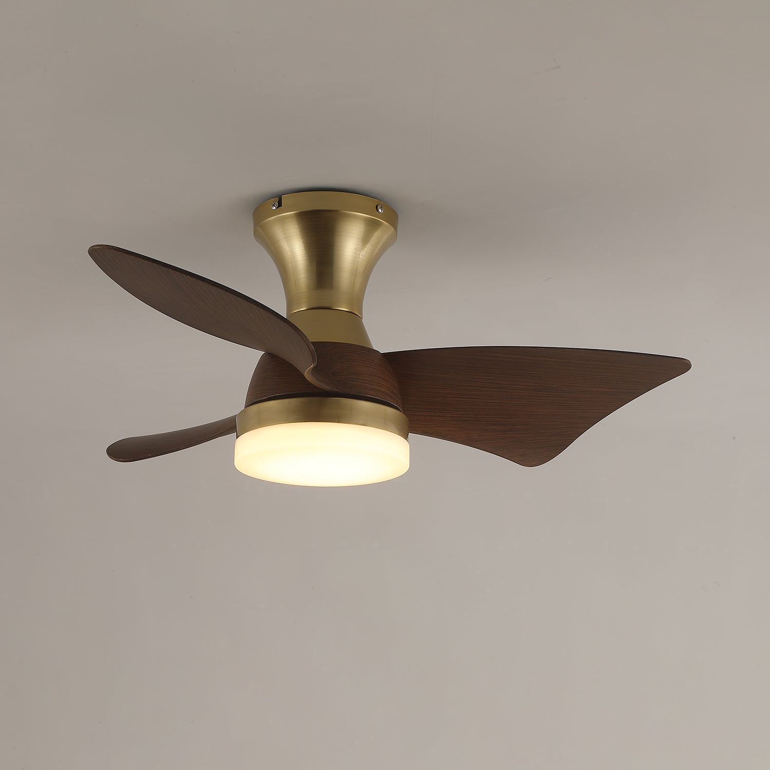 Aureon Modern Wood Ceiling Fan Light - Blowlighting