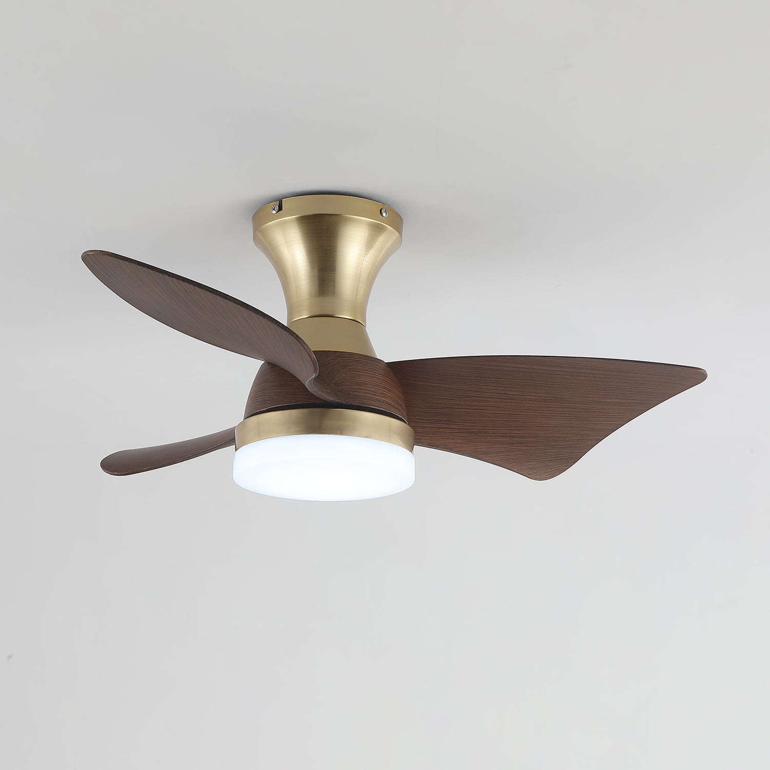 Aureon Modern Wood Ceiling Fan Light - Blowlighting