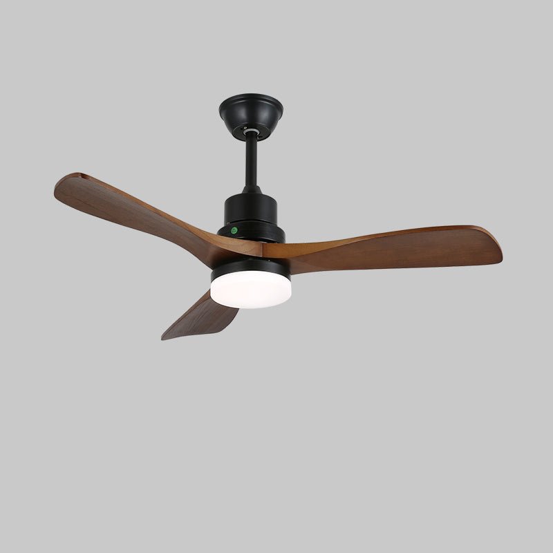 Kaelen Modern Wood Ceiling Fan Light - Blowlighting