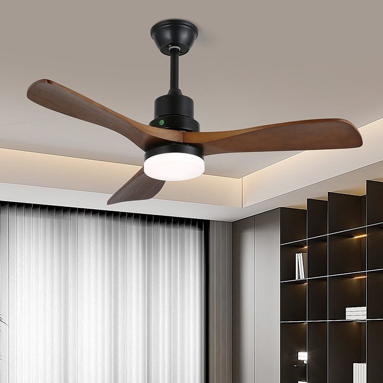Kaelen Modern Wood Ceiling Fan Light - Blowlighting