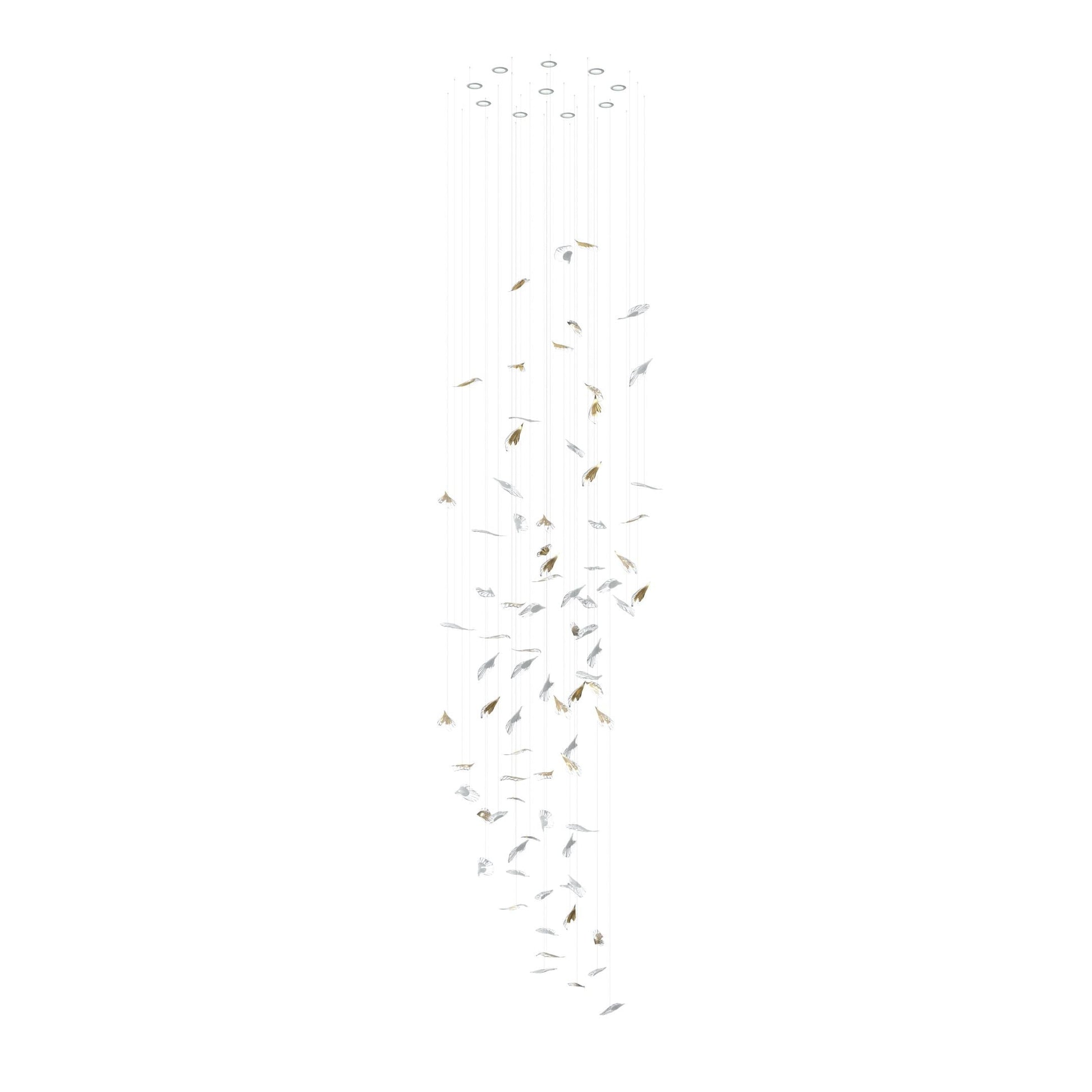 Asorus Artistic Leaf-Shape Chandelier - Blowlighting