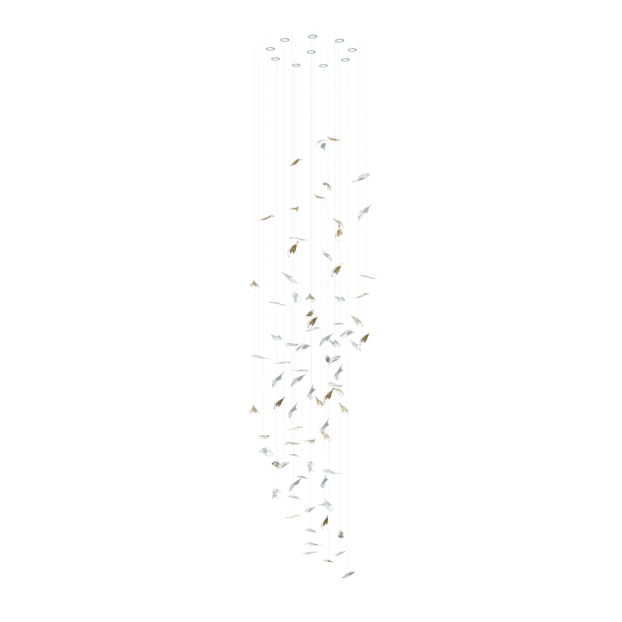 Asorus Artistic Leaf-Shape Chandelier - Blowlighting