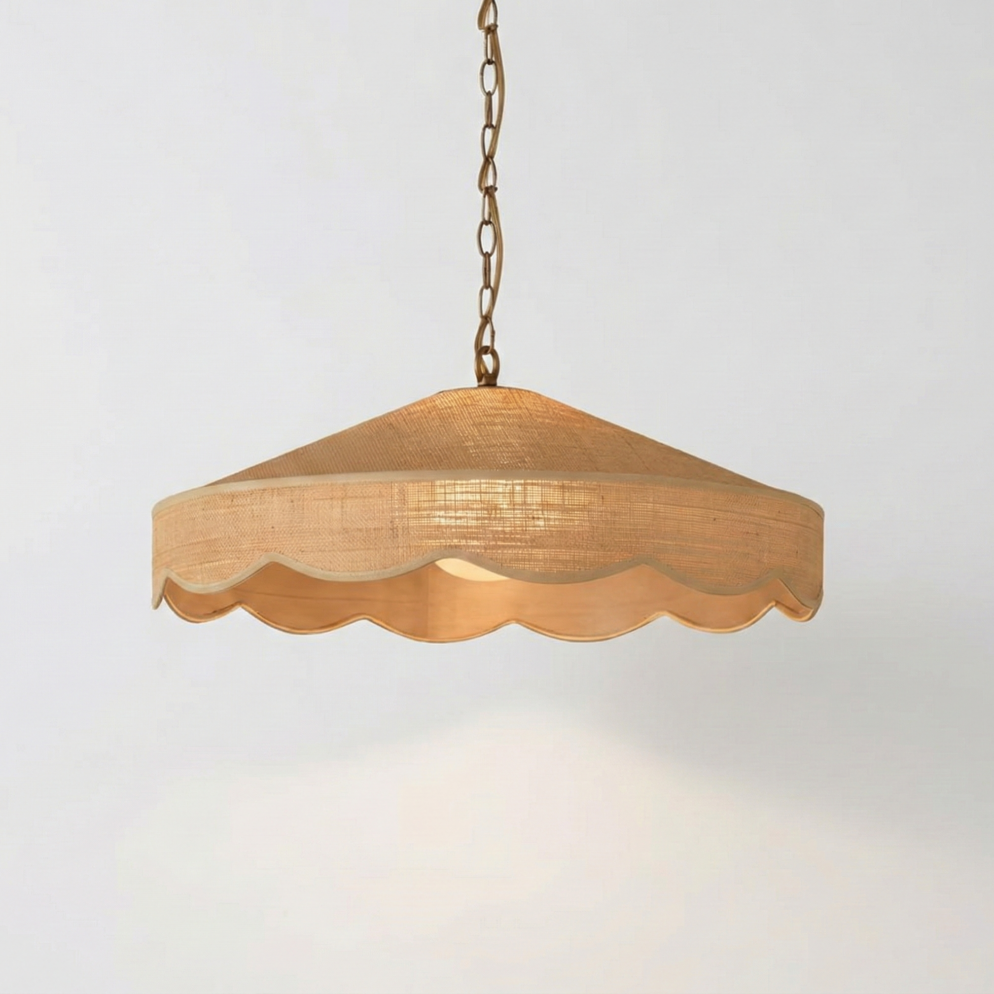 Breezora Natural Straw Weaving Pendant Light