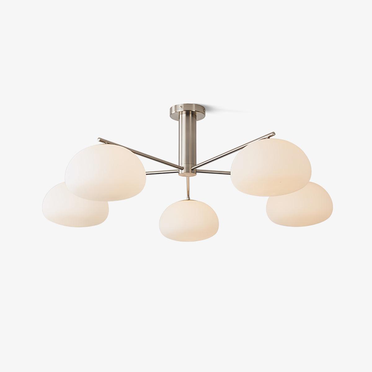 Lunara Luxe Glass Chandelier - Blowlighting