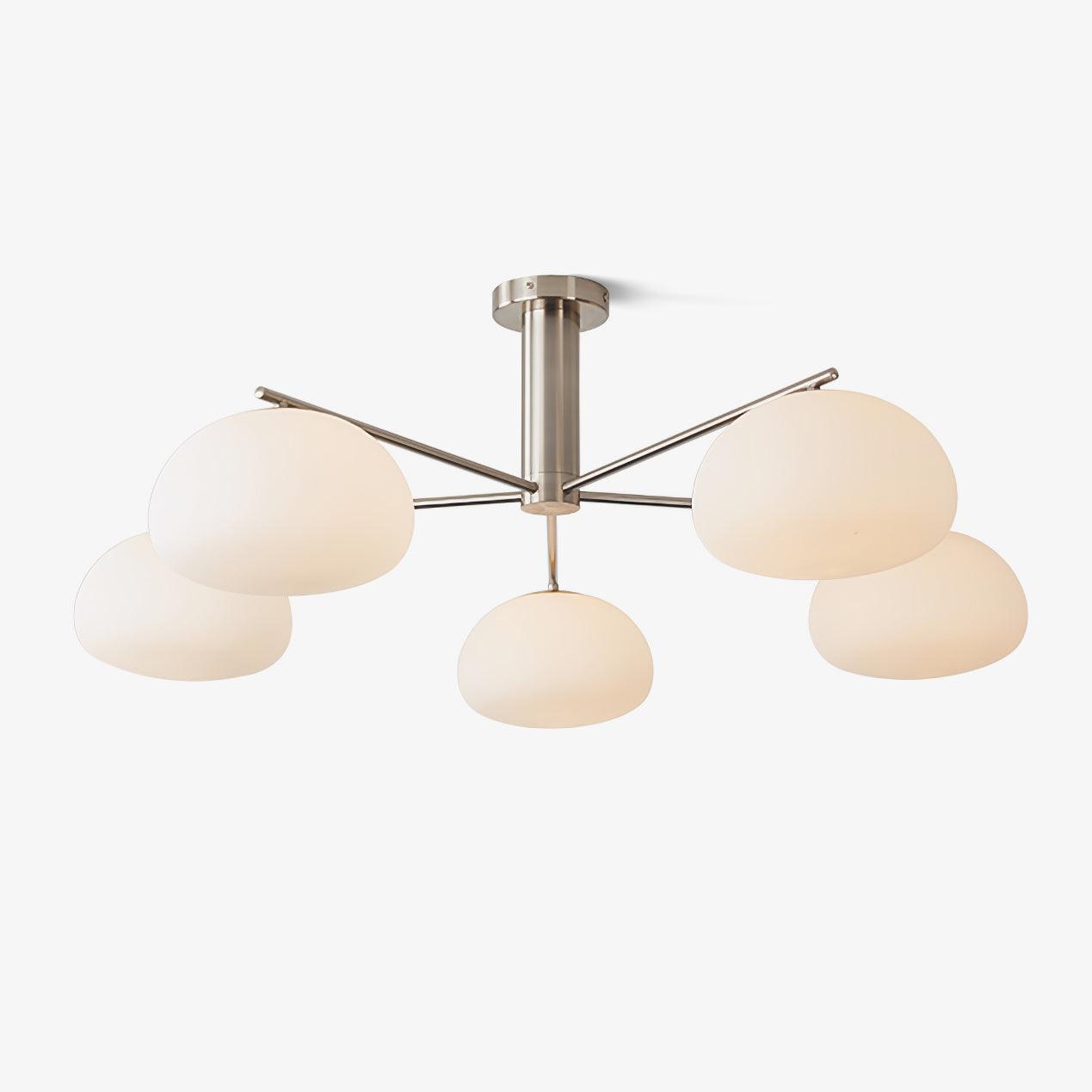 Lunara Luxe Glass Chandelier - Blowlighting
