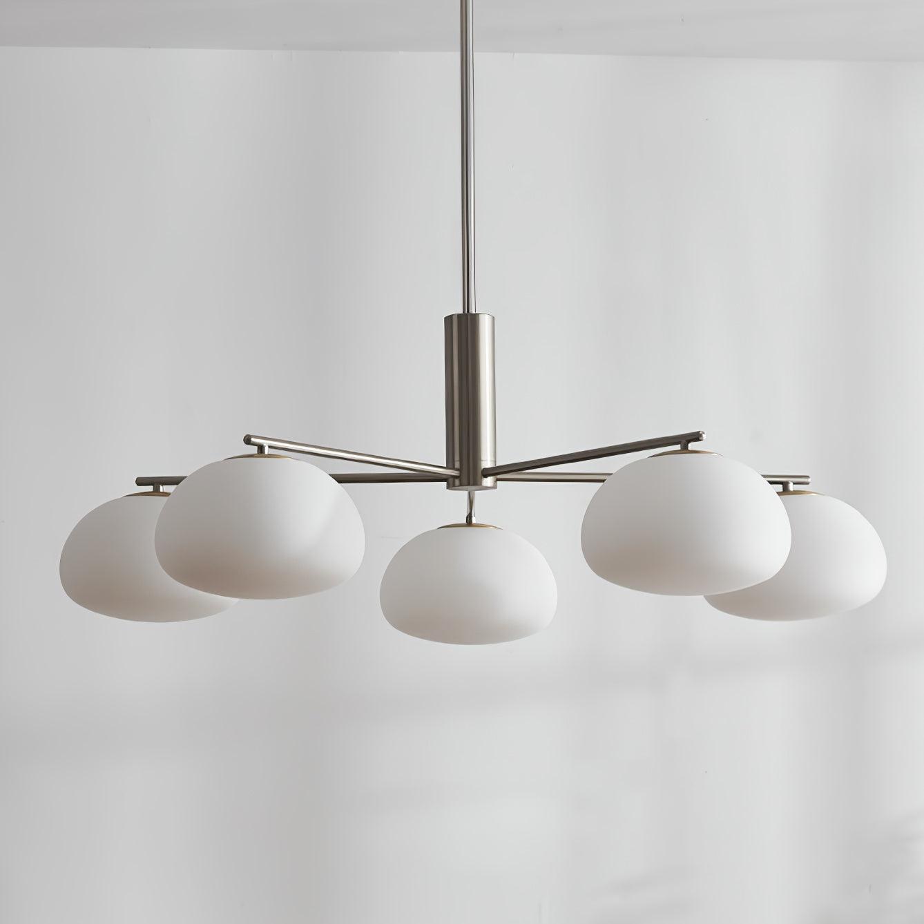 Lunara Luxe Glass Chandelier - Blowlighting