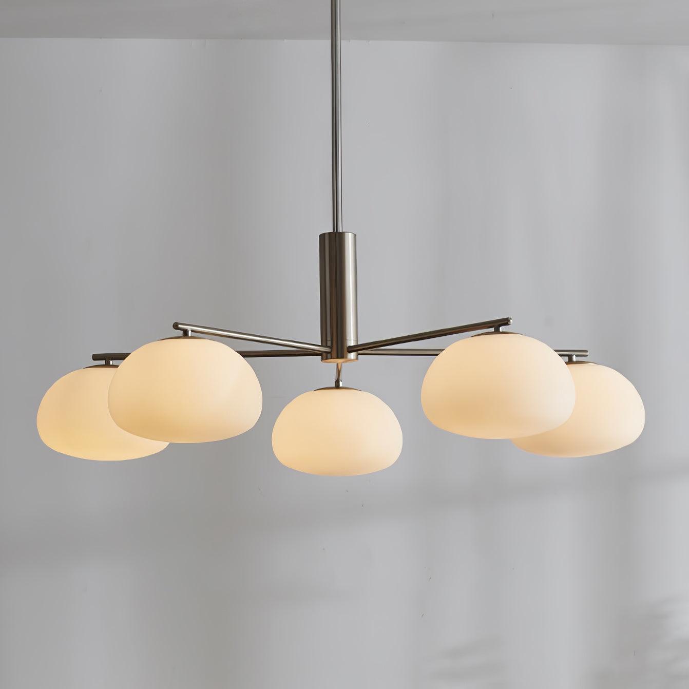 Lunara Luxe Glass Chandelier - Blowlighting