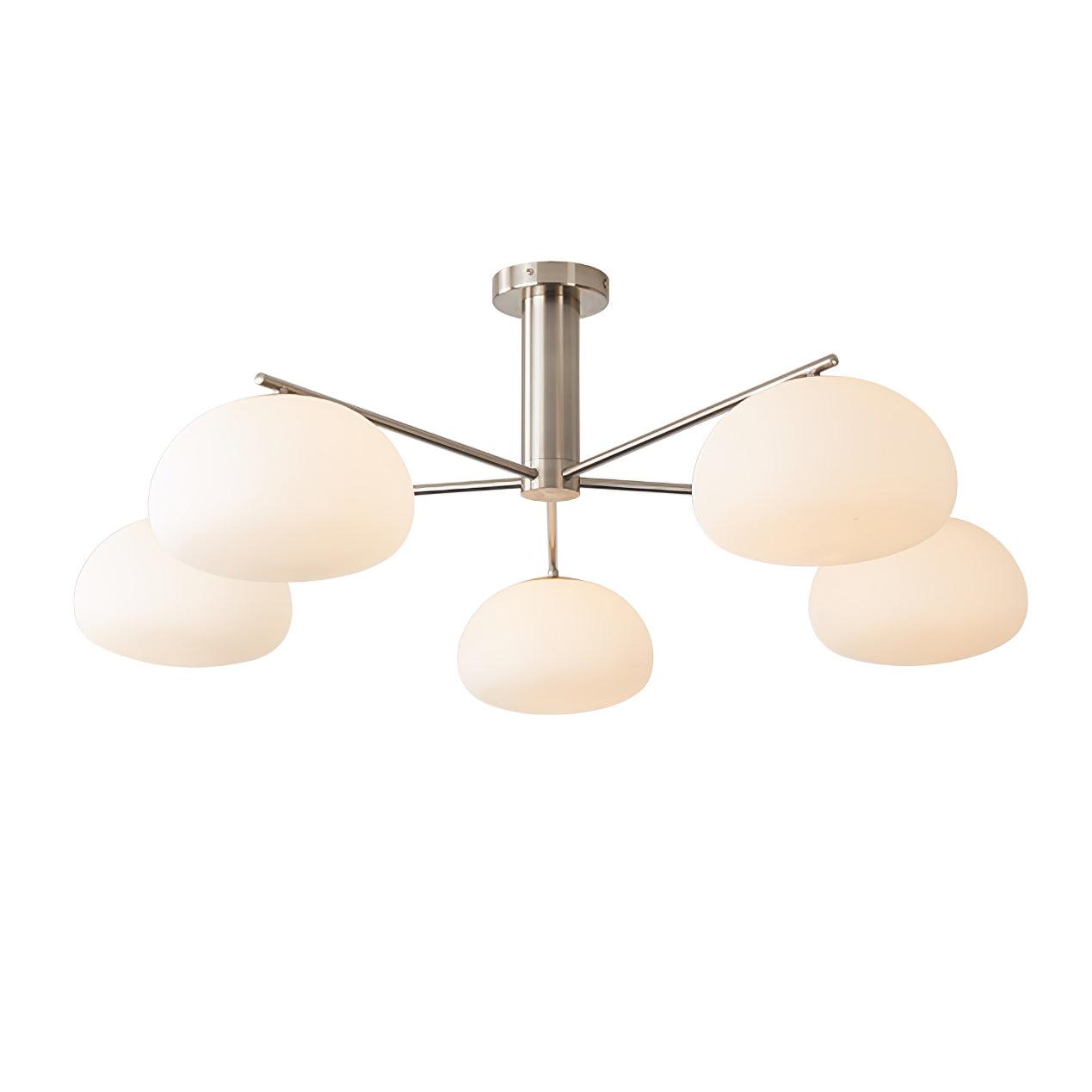 Lunara Luxe Glass Chandelier - Blowlighting