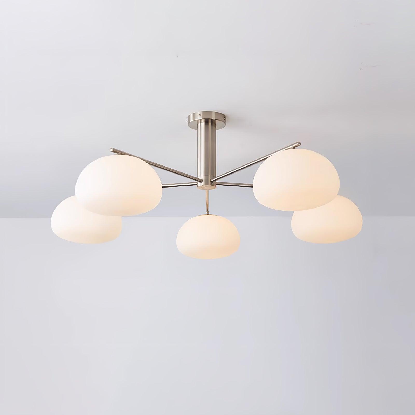 Lunara Luxe Glass Chandelier - Blowlighting