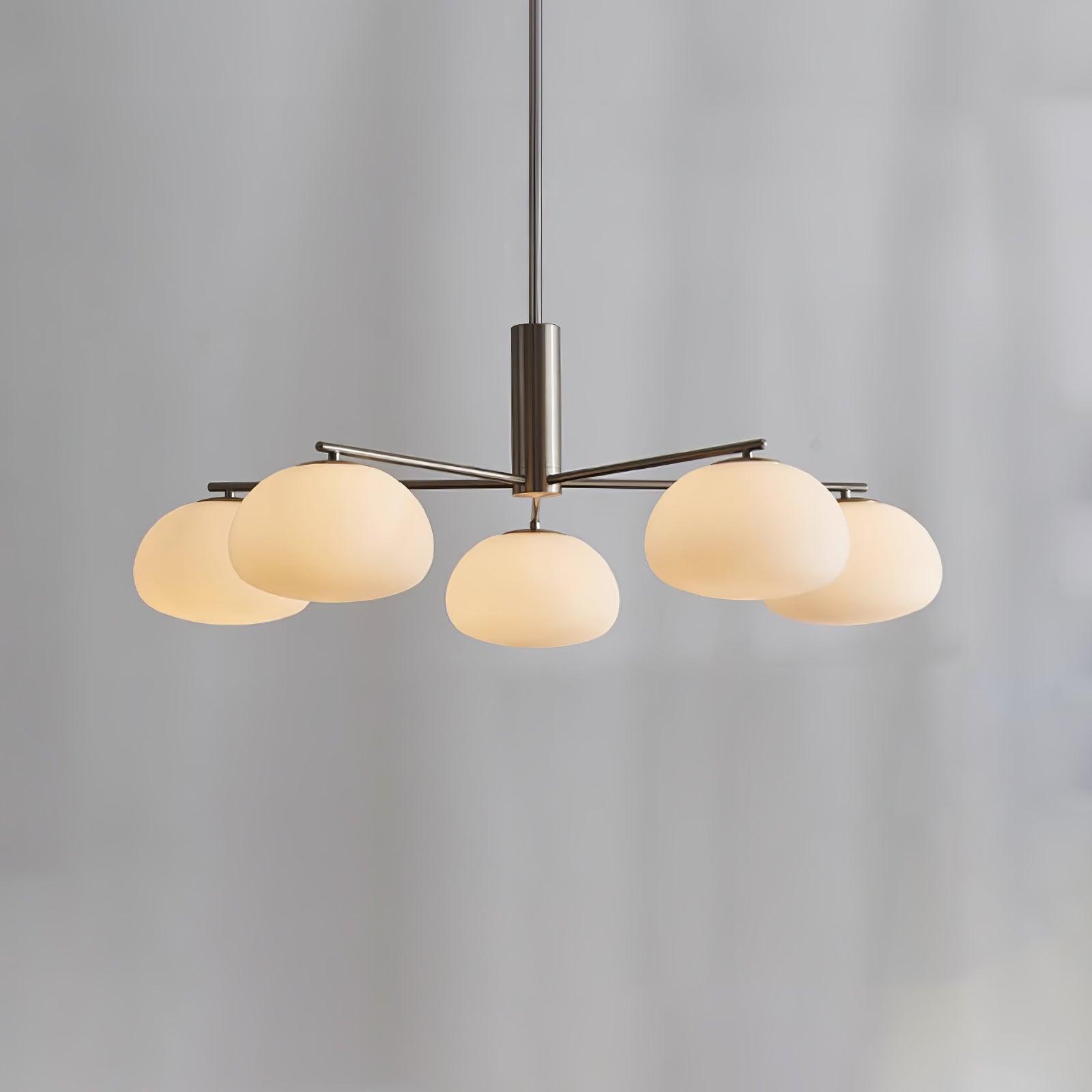 Lunara Luxe Glass Chandelier - Blowlighting