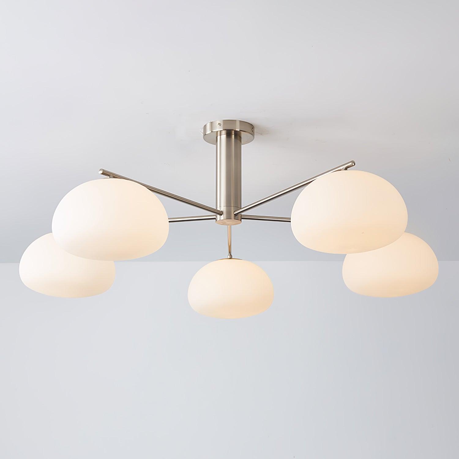 Lunara Luxe Glass Chandelier - Blowlighting