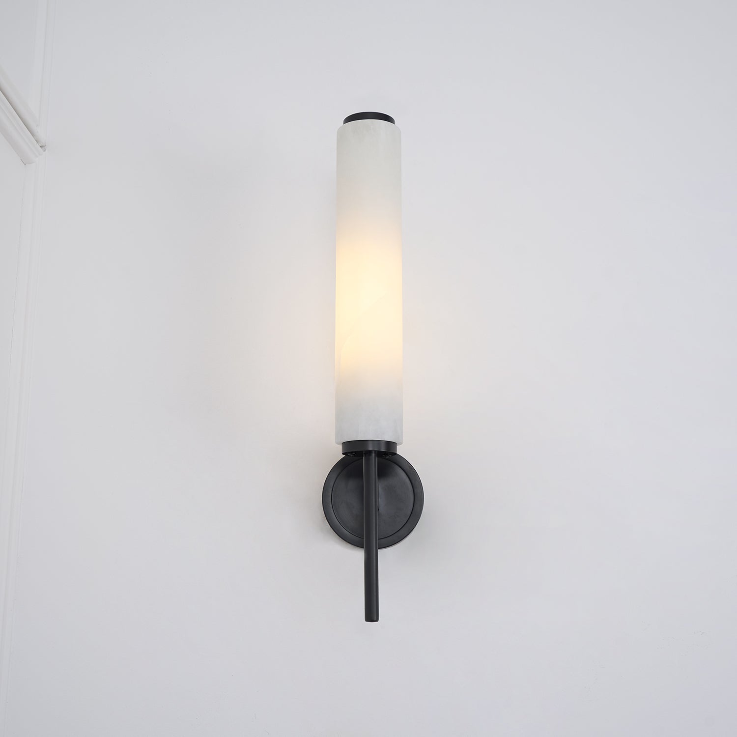 Olrinyra Cylinder Alabaster Wall Light - Blowlighting