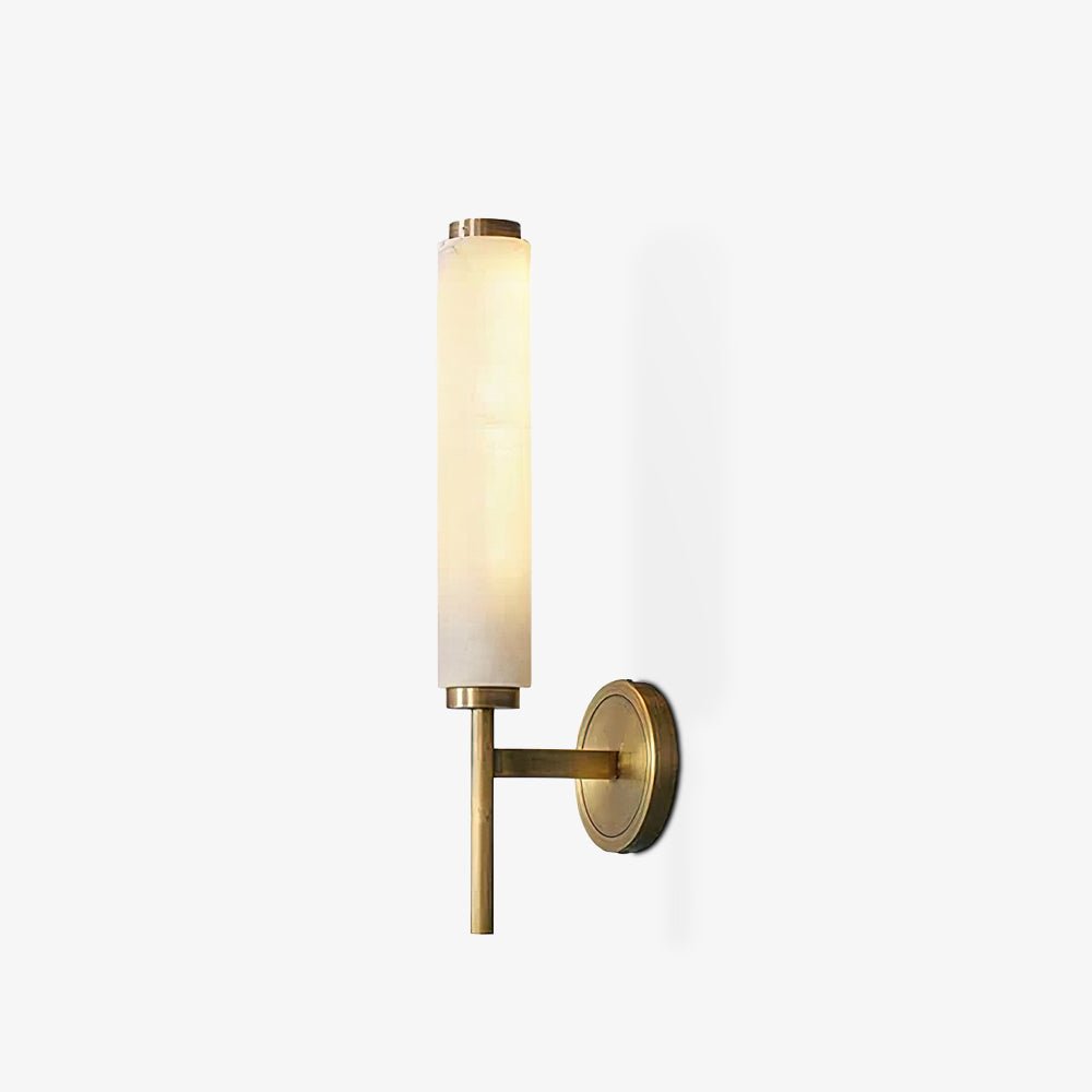 Olrinyra Cylinder Alabaster Wall Light - Blowlighting