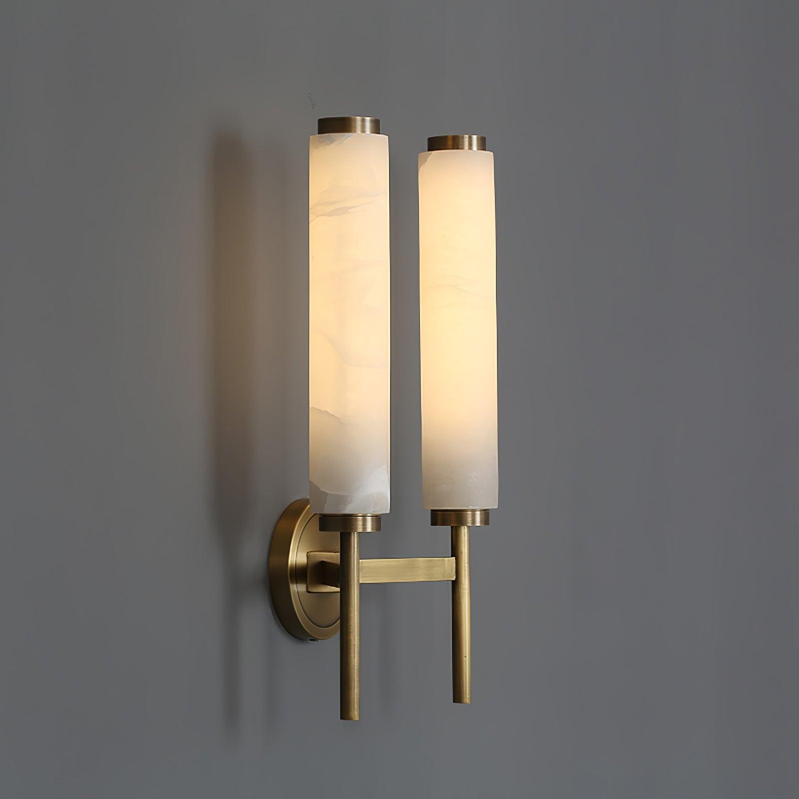 Olrinyra Cylinder Alabaster Wall Light - Blowlighting