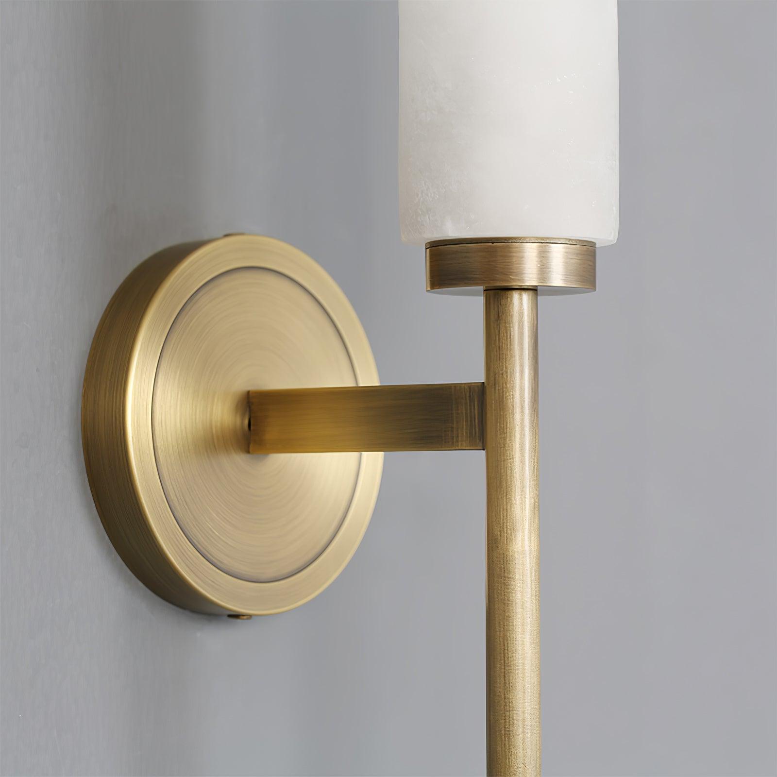 Olrinyra Cylinder Alabaster Wall Light - Blowlighting