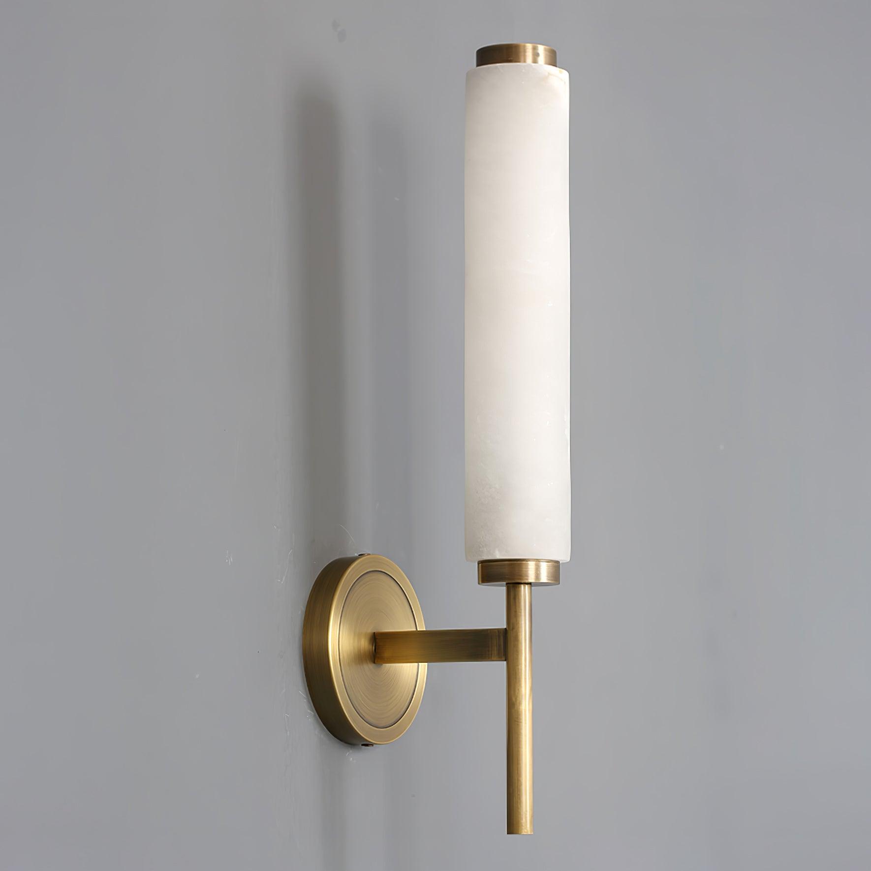Olrinyra Cylinder Alabaster Wall Light - Blowlighting