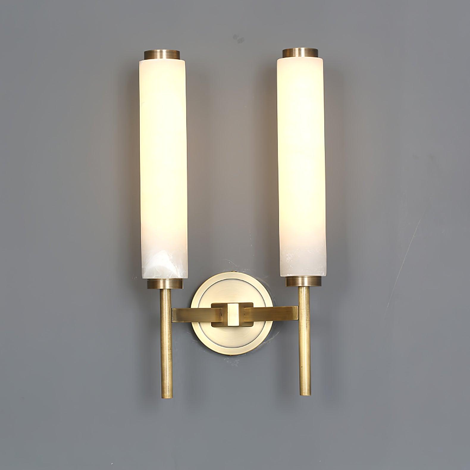 Olrinyra Cylinder Alabaster Wall Light - Blowlighting