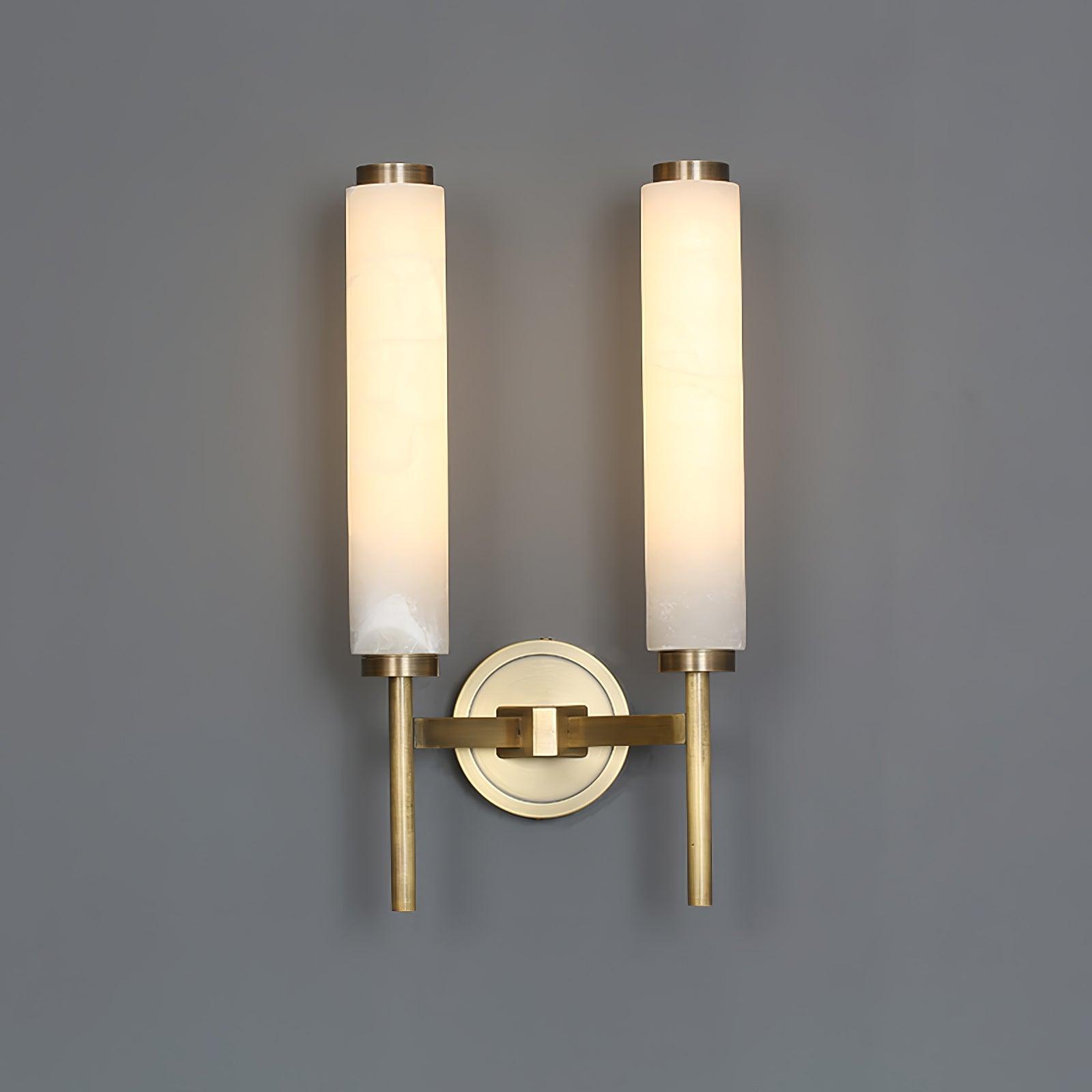 Olrinyra Cylinder Alabaster Wall Light - Blowlighting