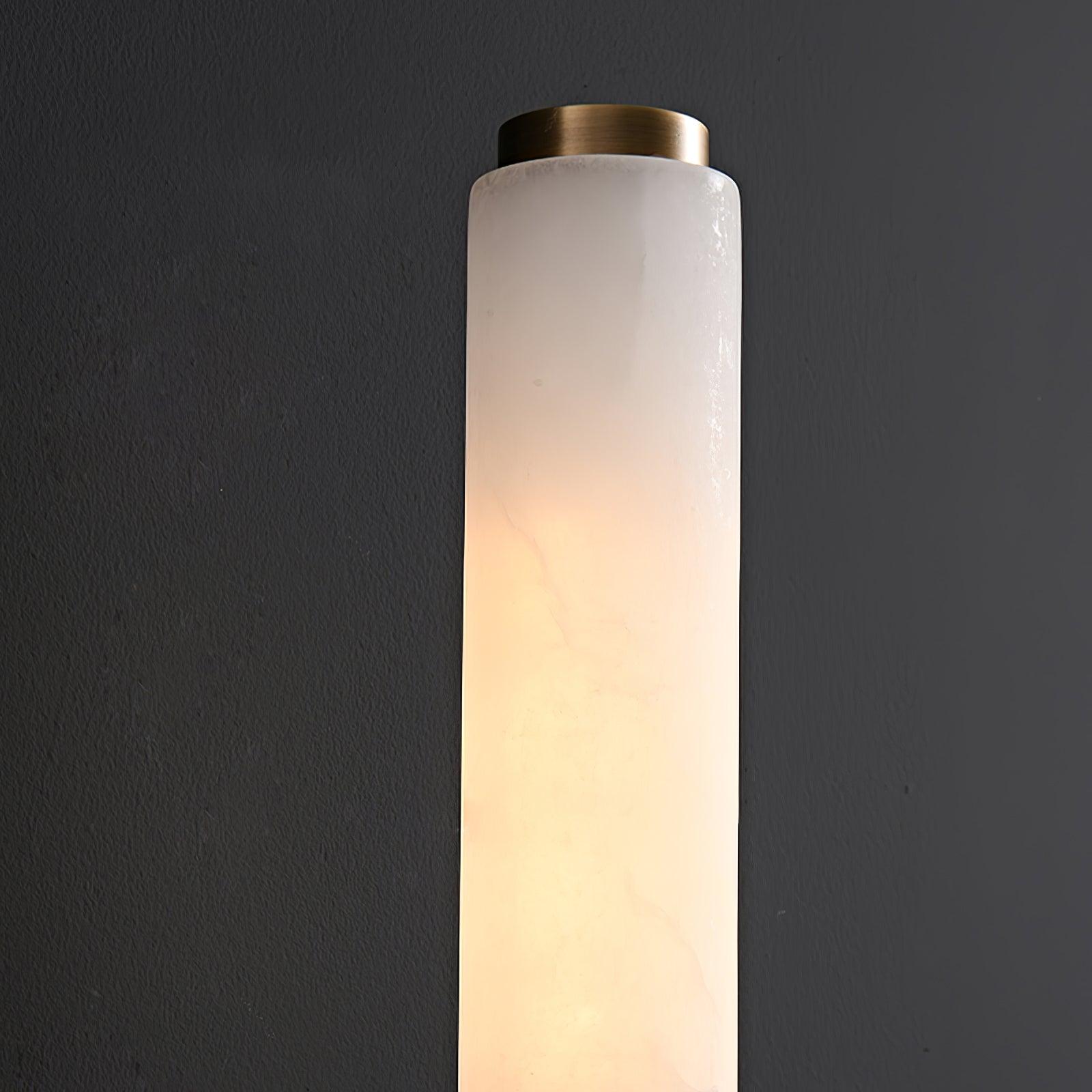 Olrinyra Cylinder Alabaster Wall Light - Blowlighting