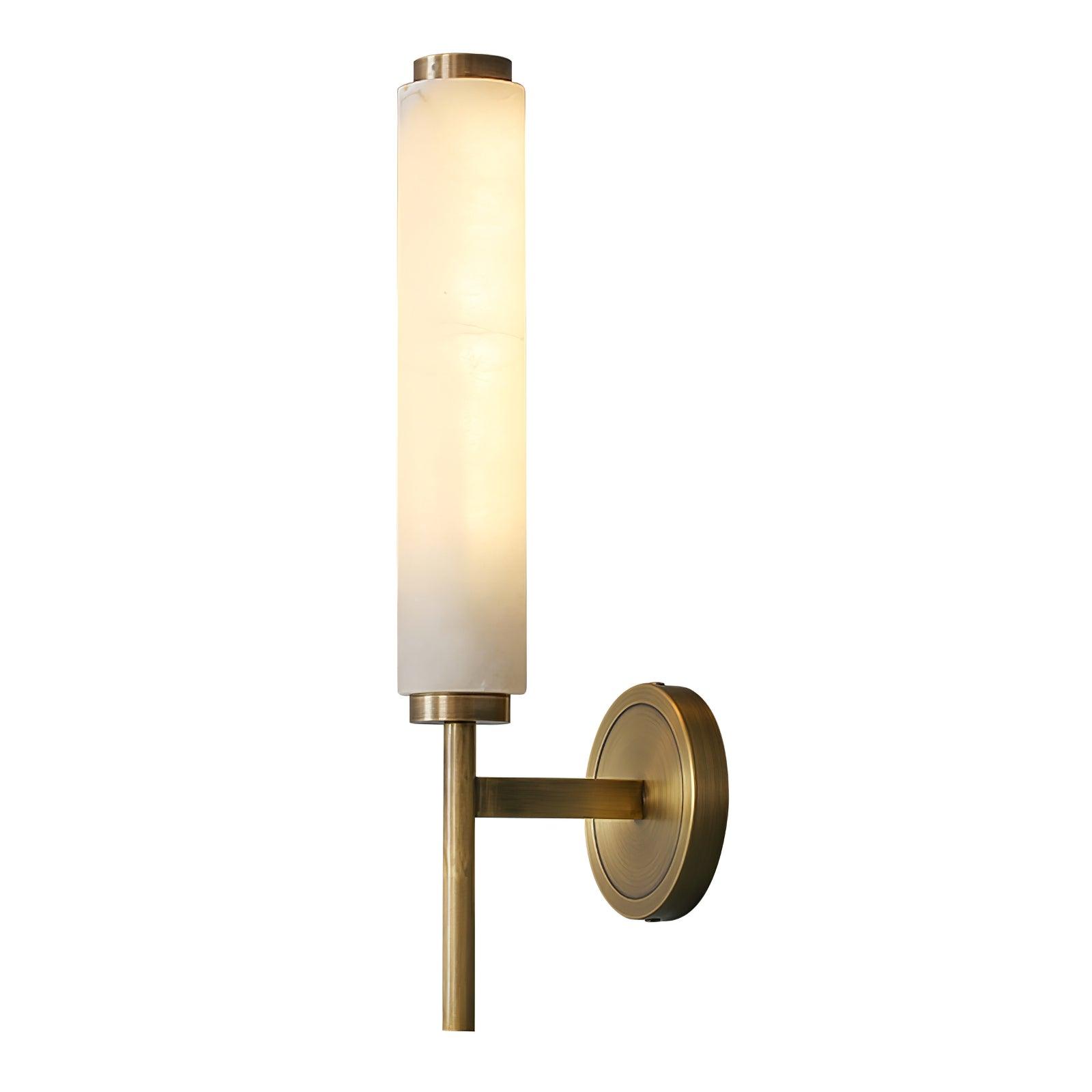 Olrinyra Cylinder Alabaster Wall Light - Blowlighting