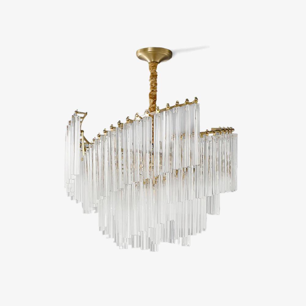 Ilsoris Postmodern Luxury Brinicle Crystal Chandelier - Blowlighting