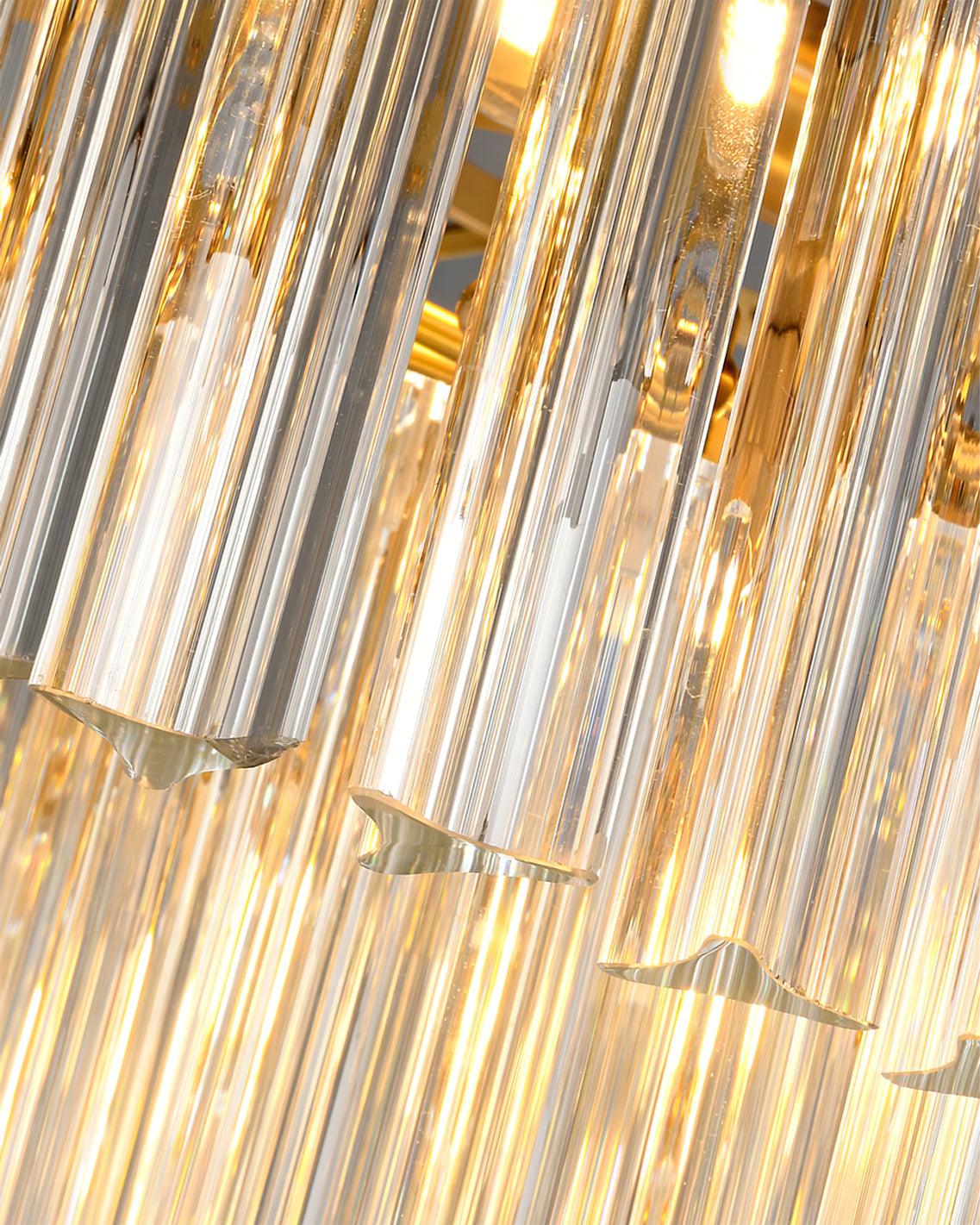 Ilsoris Postmodern Luxury Brinicle Crystal Chandelier - Blowlighting
