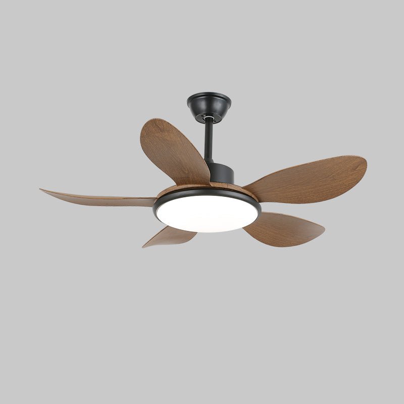 Elano Wood Ceiling Fan Light - Blowlighting