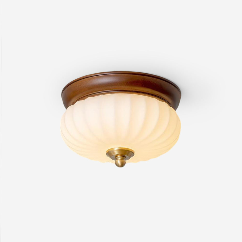 Telvian Elegant Wood Ceiling Lamp