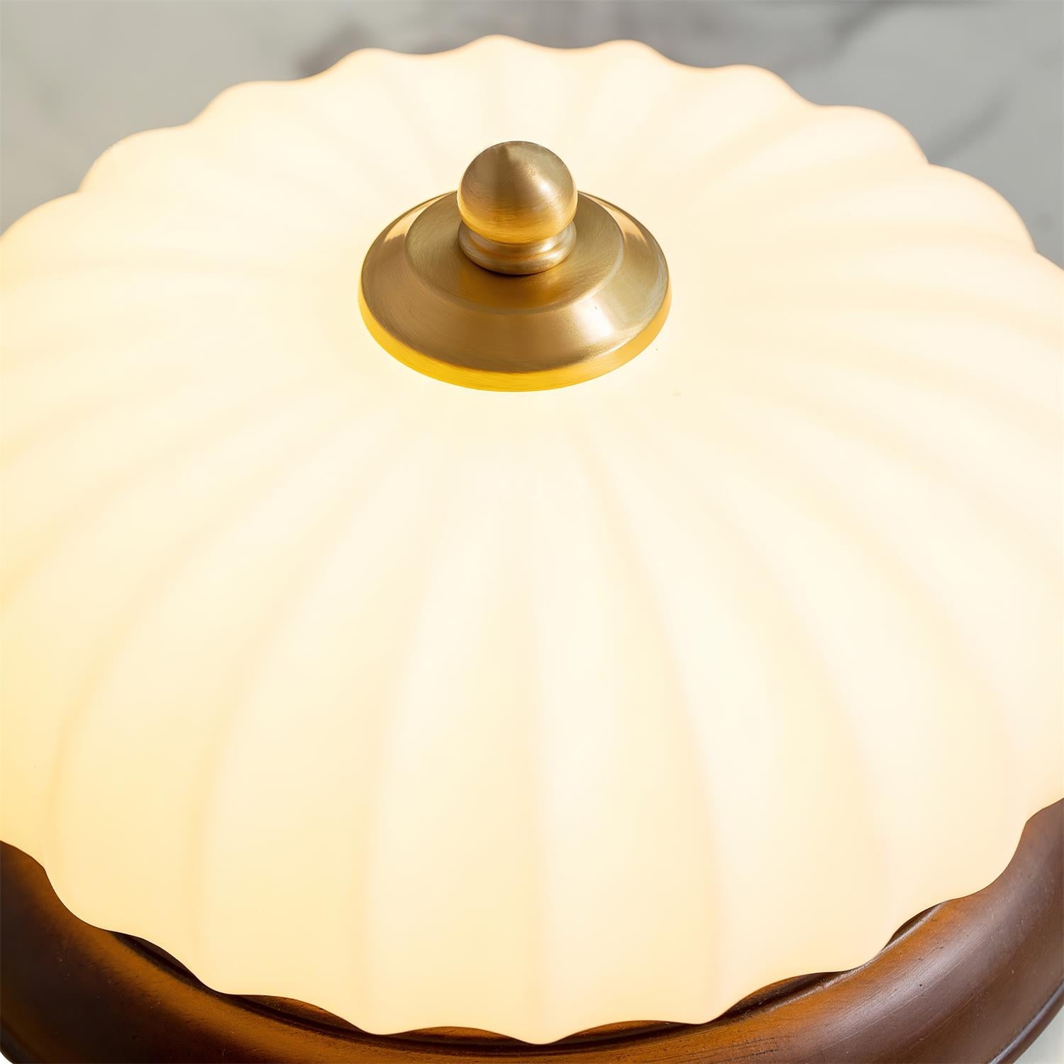Telvian Elegant Wood Ceiling Lamp
