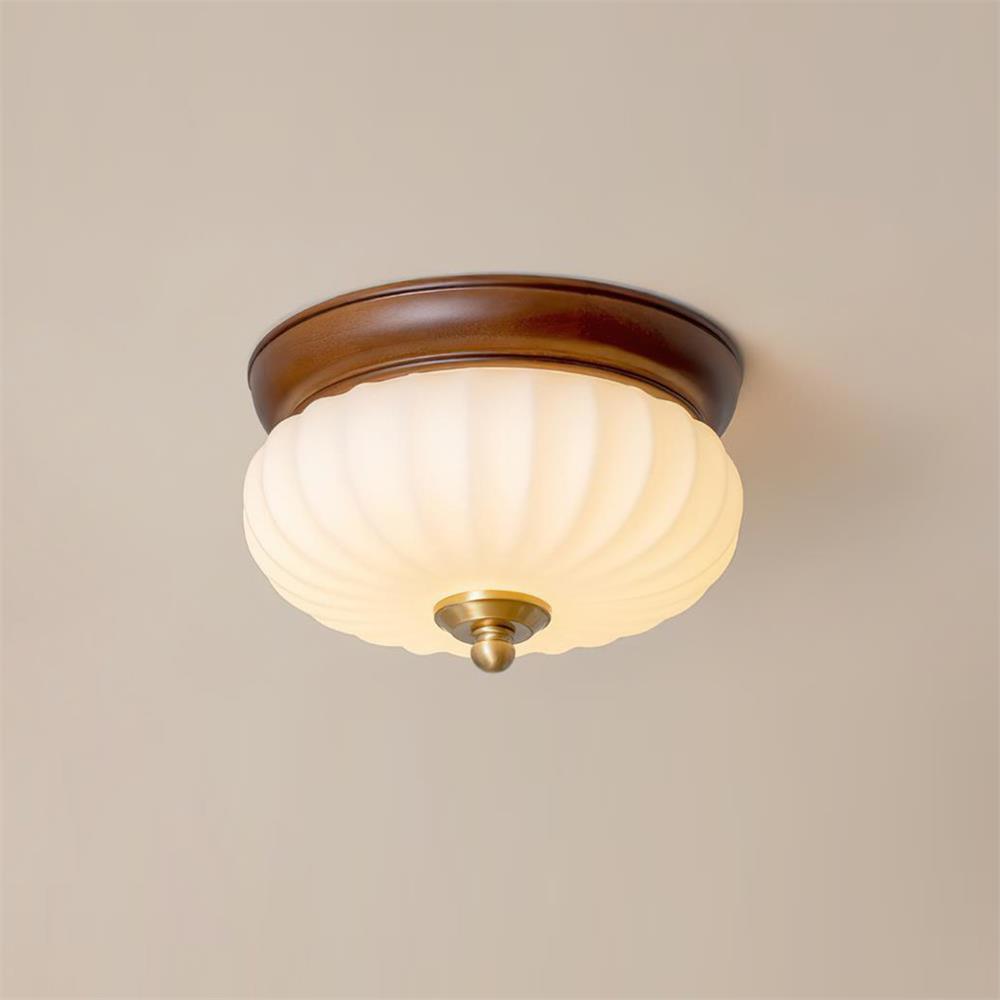 Telvian Elegant Wood Ceiling Lamp