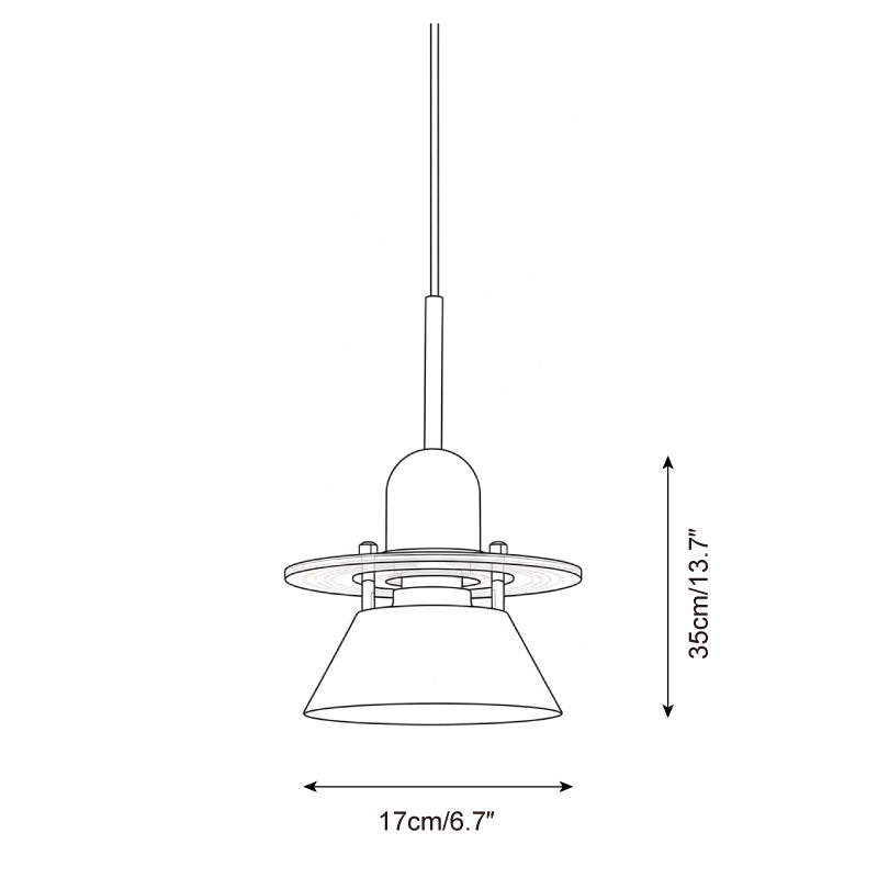 Instrum Industrial Metal Pendant Lamp