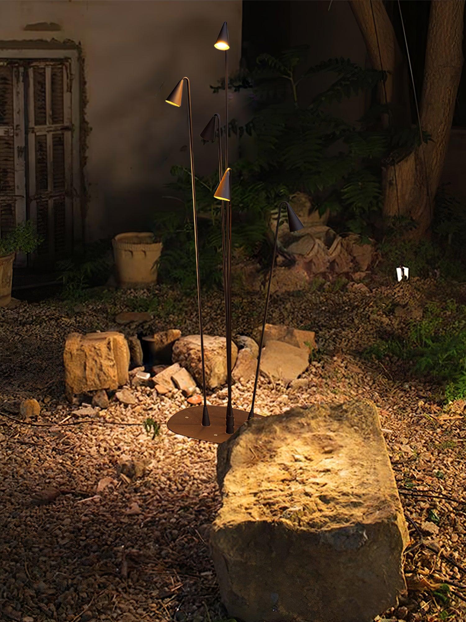 Bellflower Outdoor Floor Lamp - Blowlighting