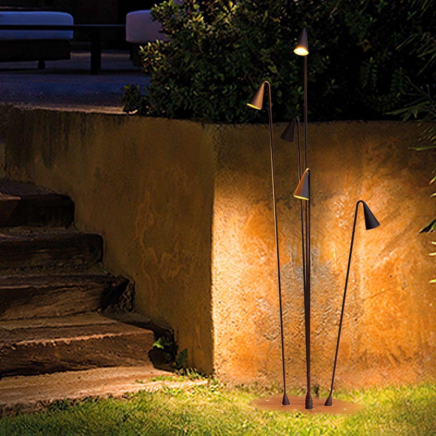 Bellflower Outdoor Floor Lamp - Blowlighting