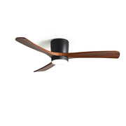 Brogan Modern Sycamore Wood Ceiling Fan Light
