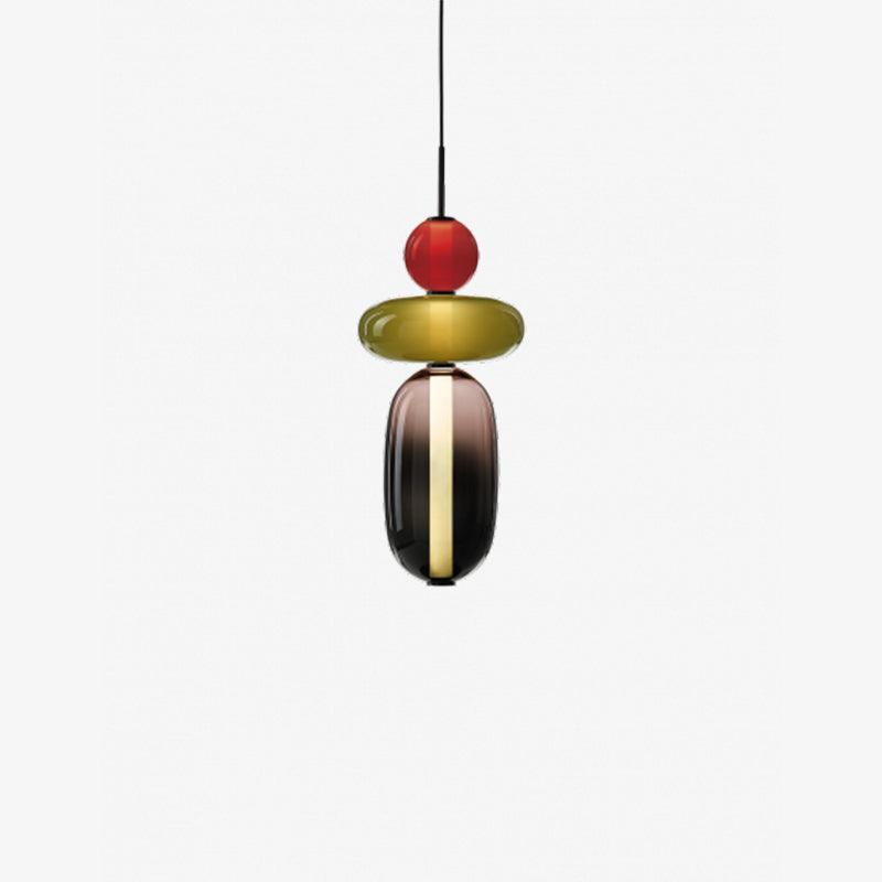 Candied Glass Combo Pendant Light - Blowlighting
